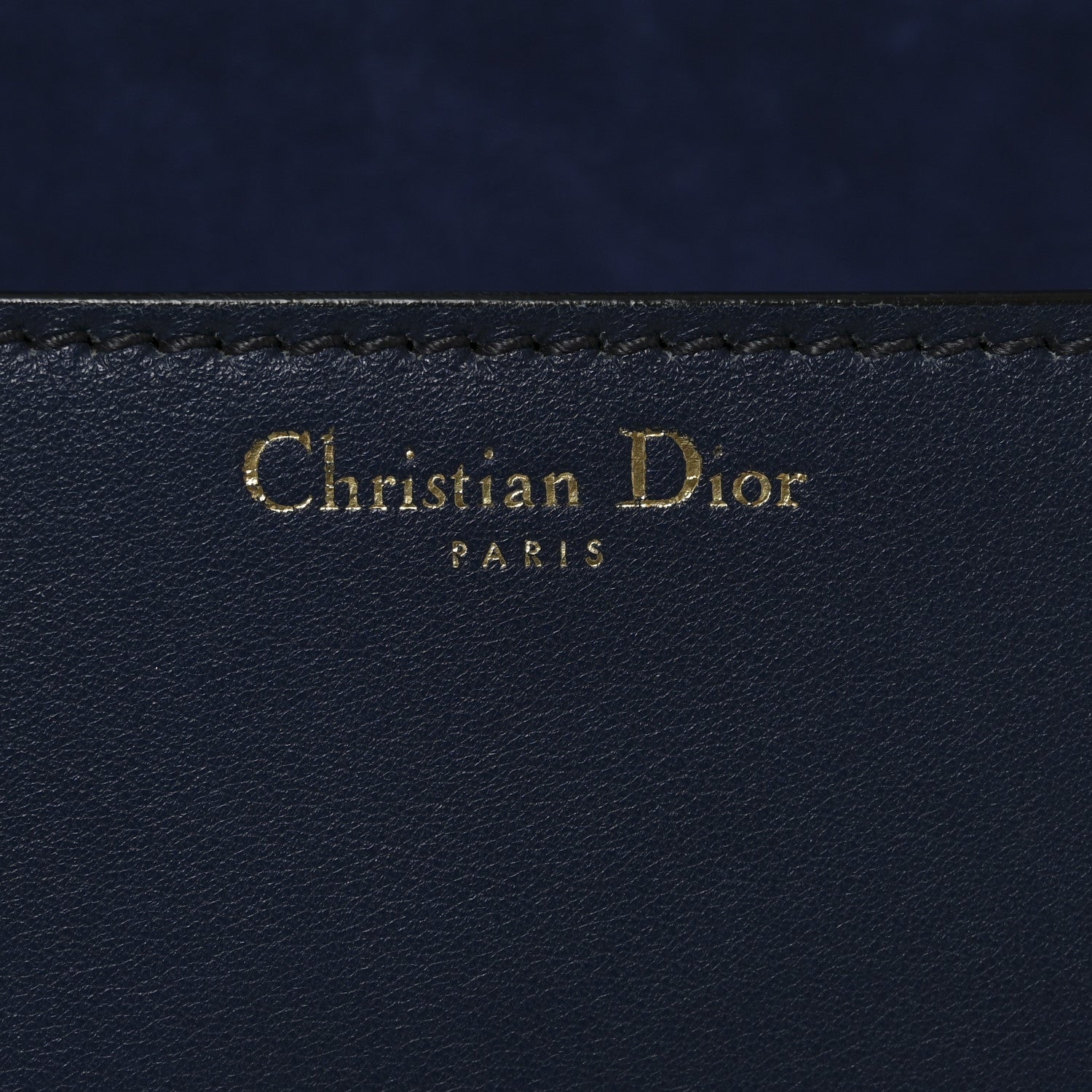 Calfskin Dioraddict Top Handle Navy Blue
