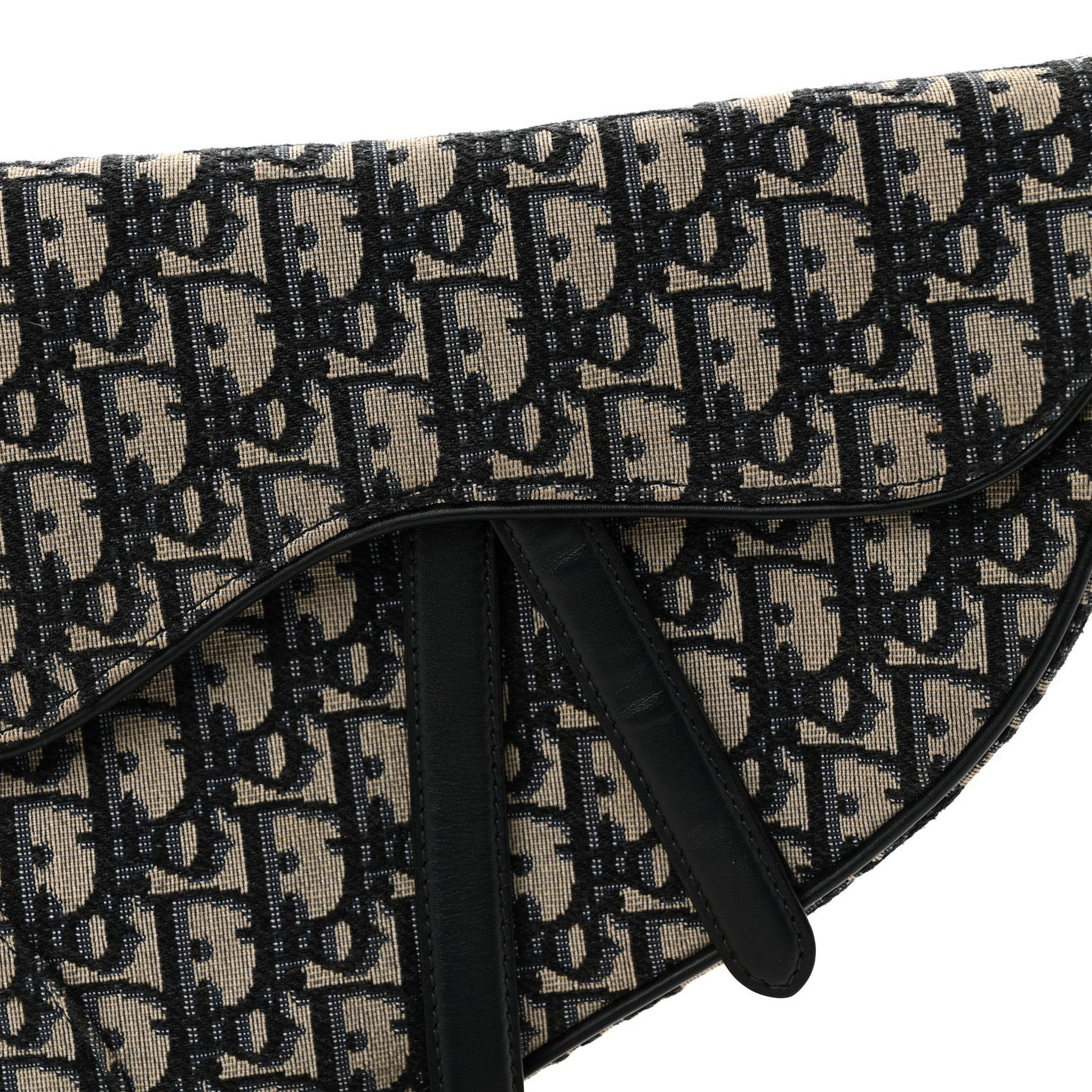 Oblique Saddle Bag Blue