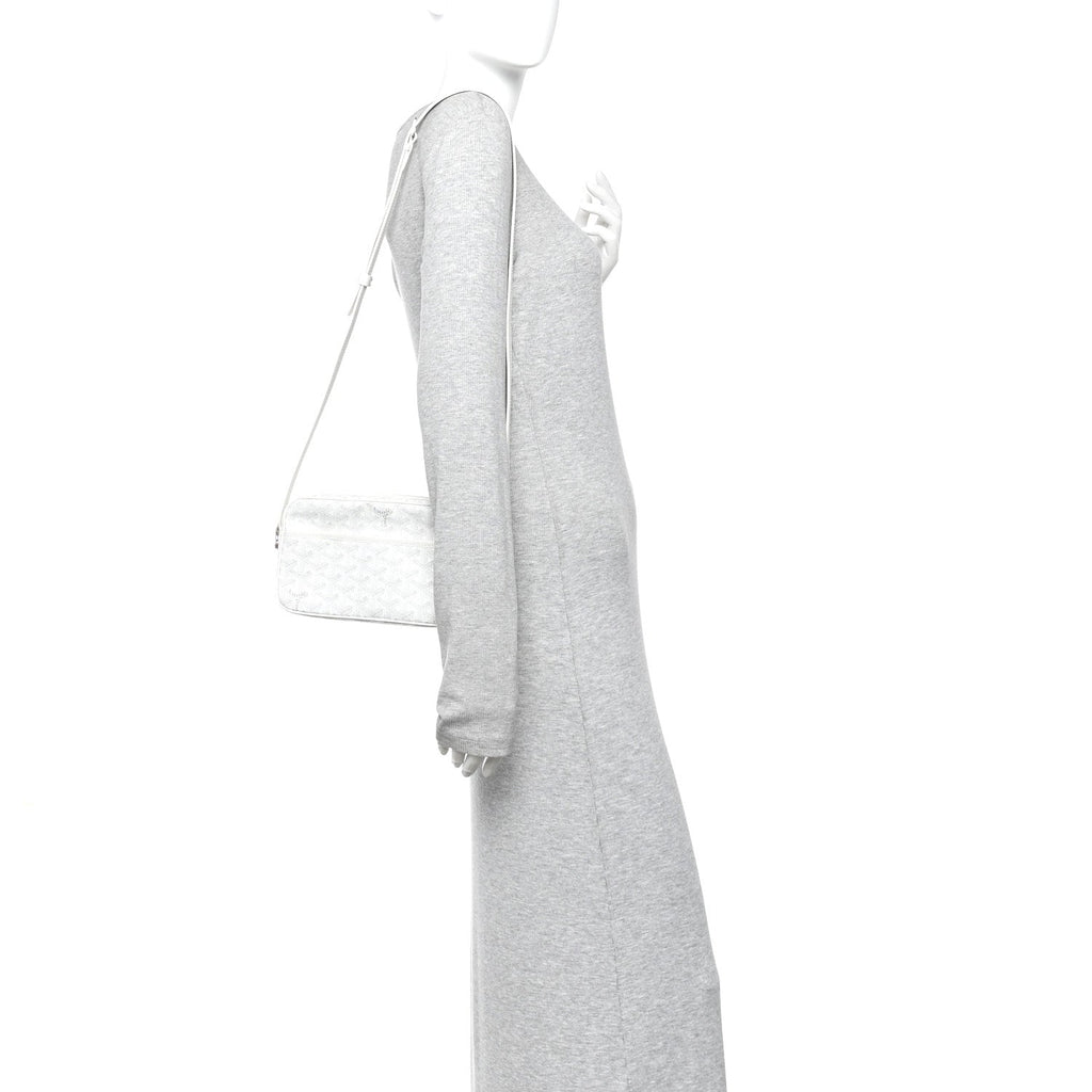 Goyardine Sac Cap Vert White