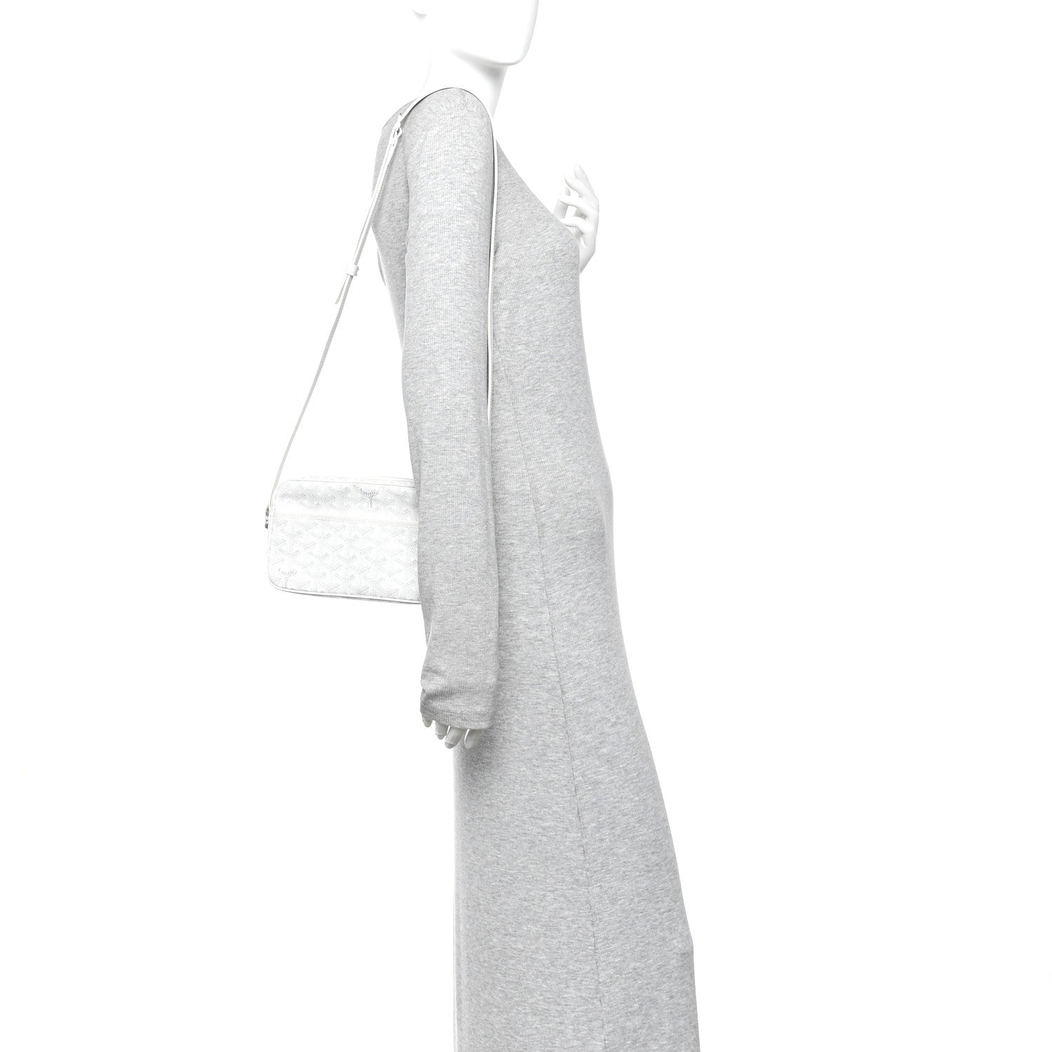 Goyardine Sac Cap Vert White