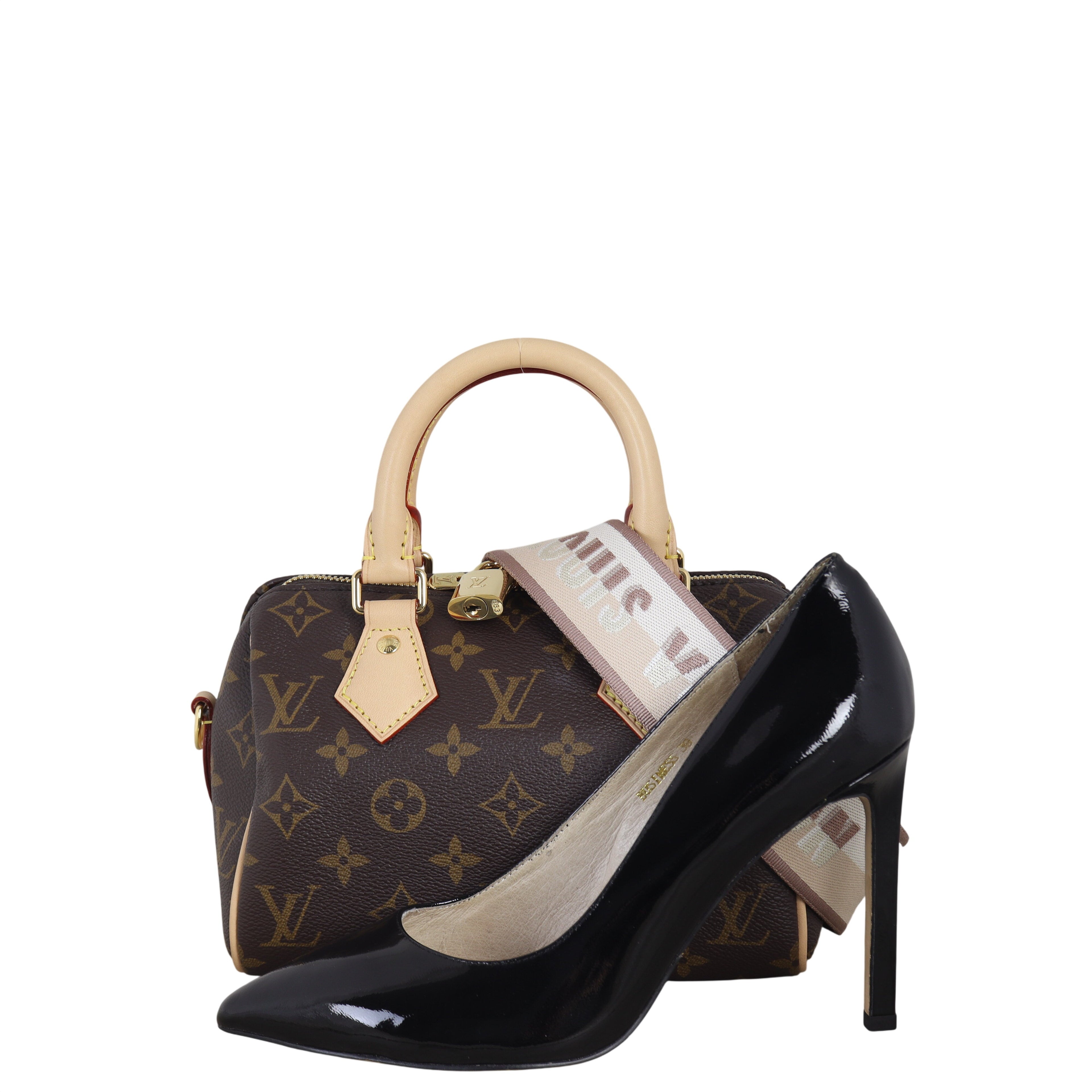 Louis Vuitton Speedy 20 Bandouliere Monogram with Embroidered Strap