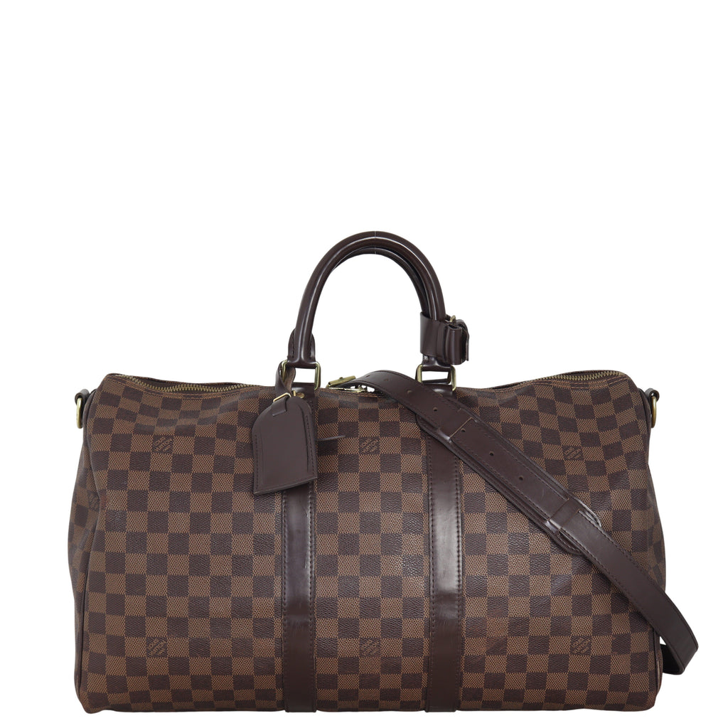 Louis Vuitton Keepall 45 Bandouliere Damier Ebene