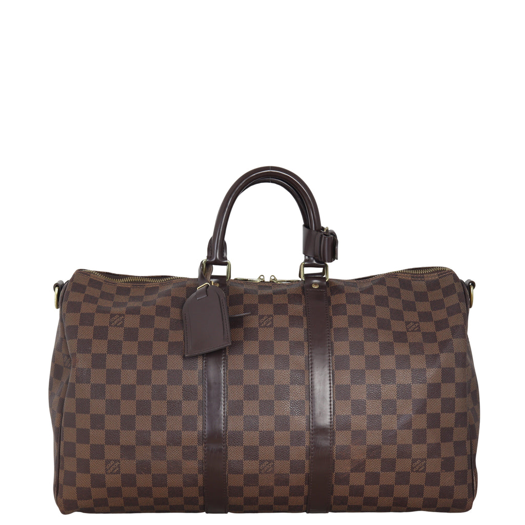 Louis Vuitton Keepall 45 Bandouliere Damier Ebene