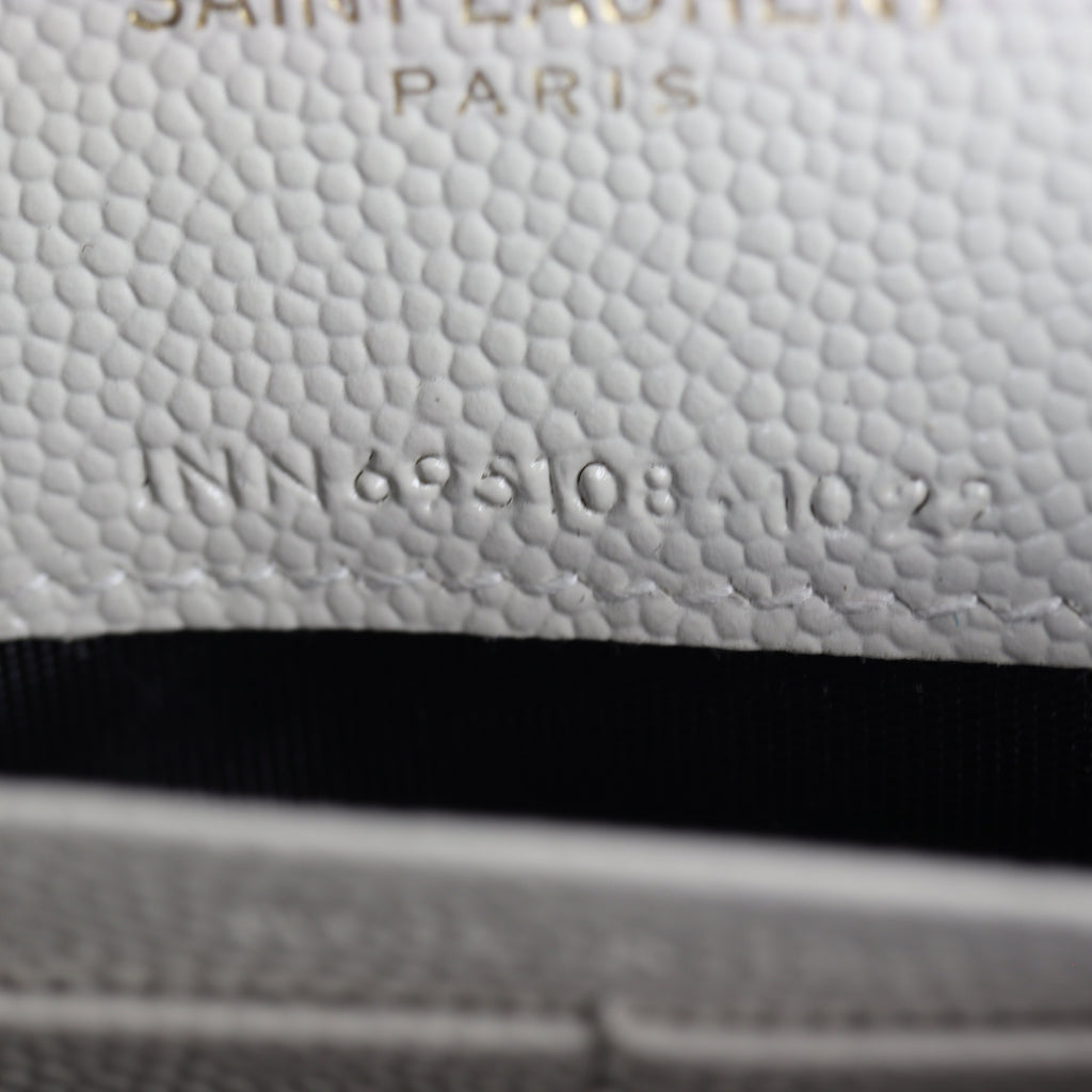 Saint Laurent Cassandre Envelope Chain Wallet