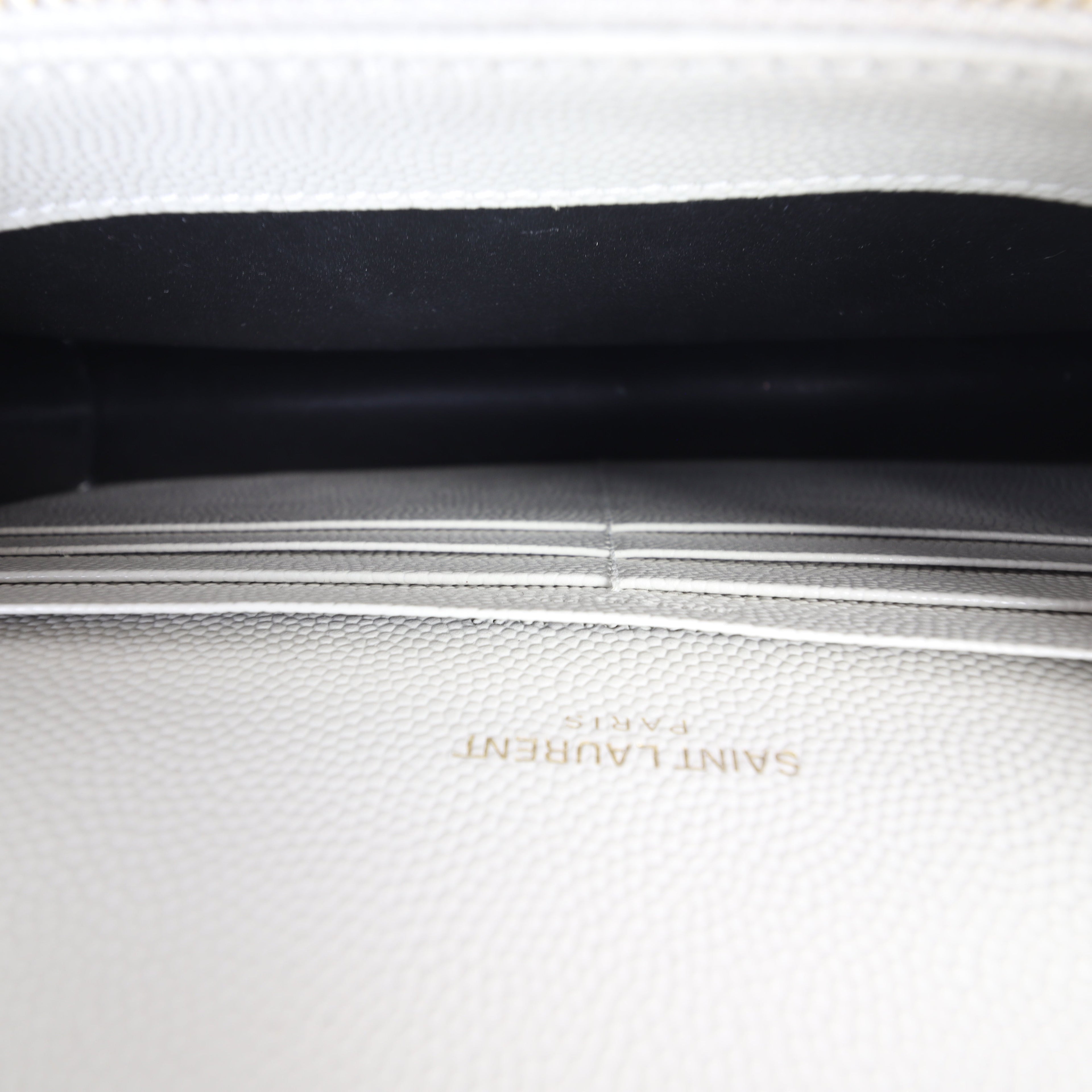 Saint Laurent Cassandre Envelope Chain Wallet