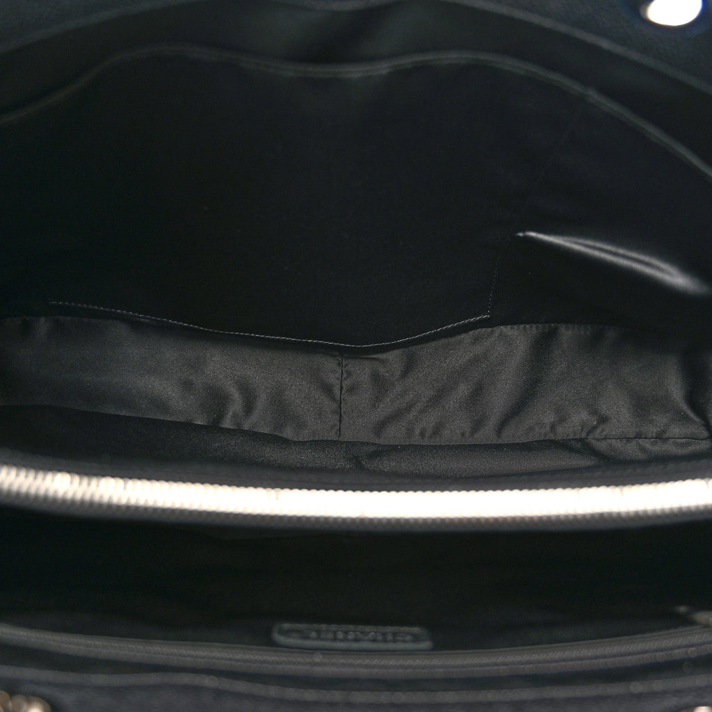 Caviar Quilted XL Grand Shopping Tote GST Black