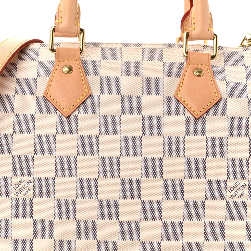 Damier Azur Speedy Bandouliere 25