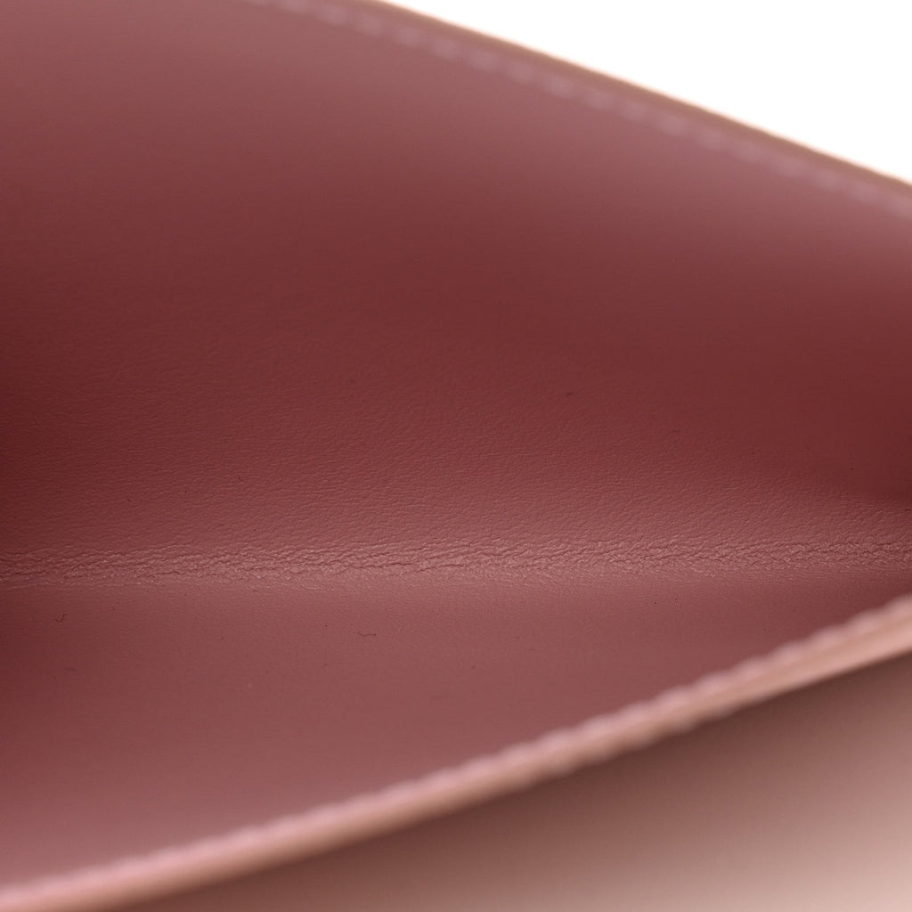 Calfskin Felicie  Holder Insert Rose Ballerine