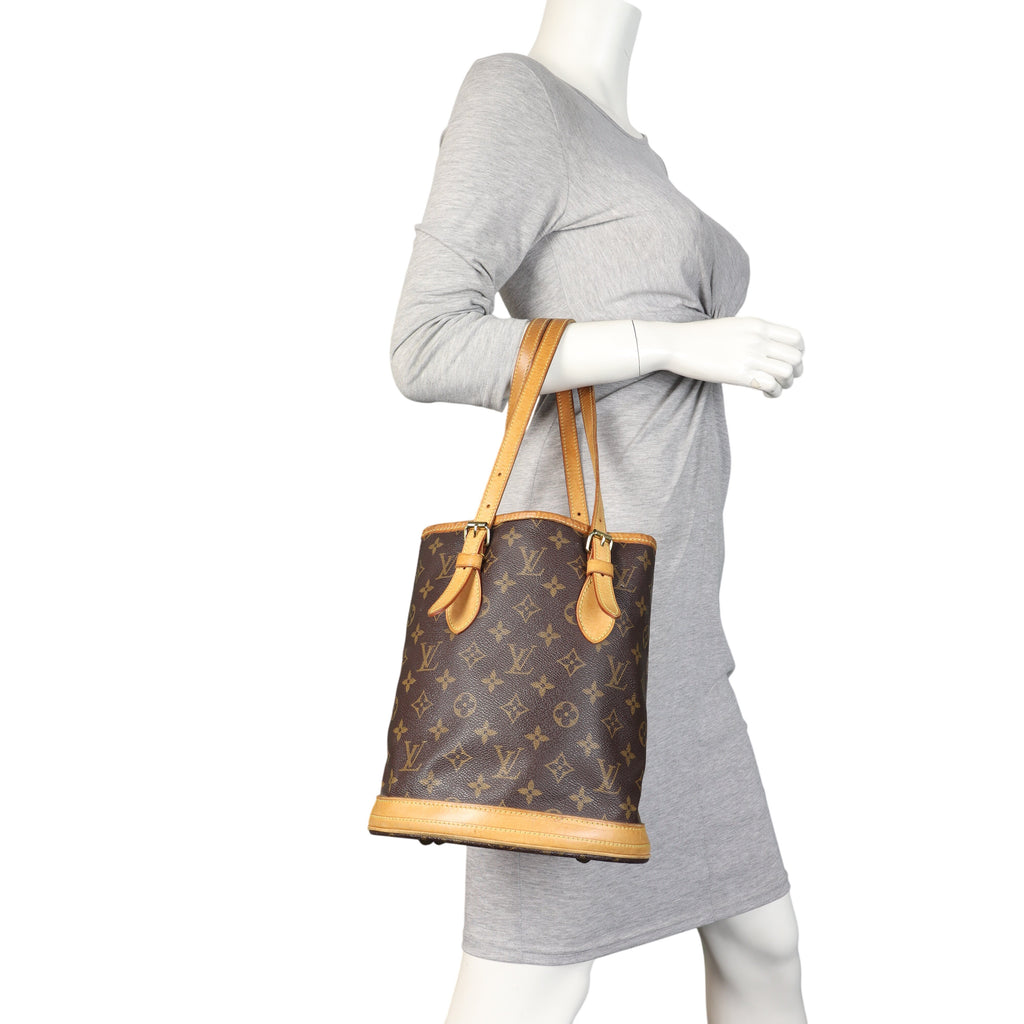 Louis Vuitton Petite Bucket Bag Monogram