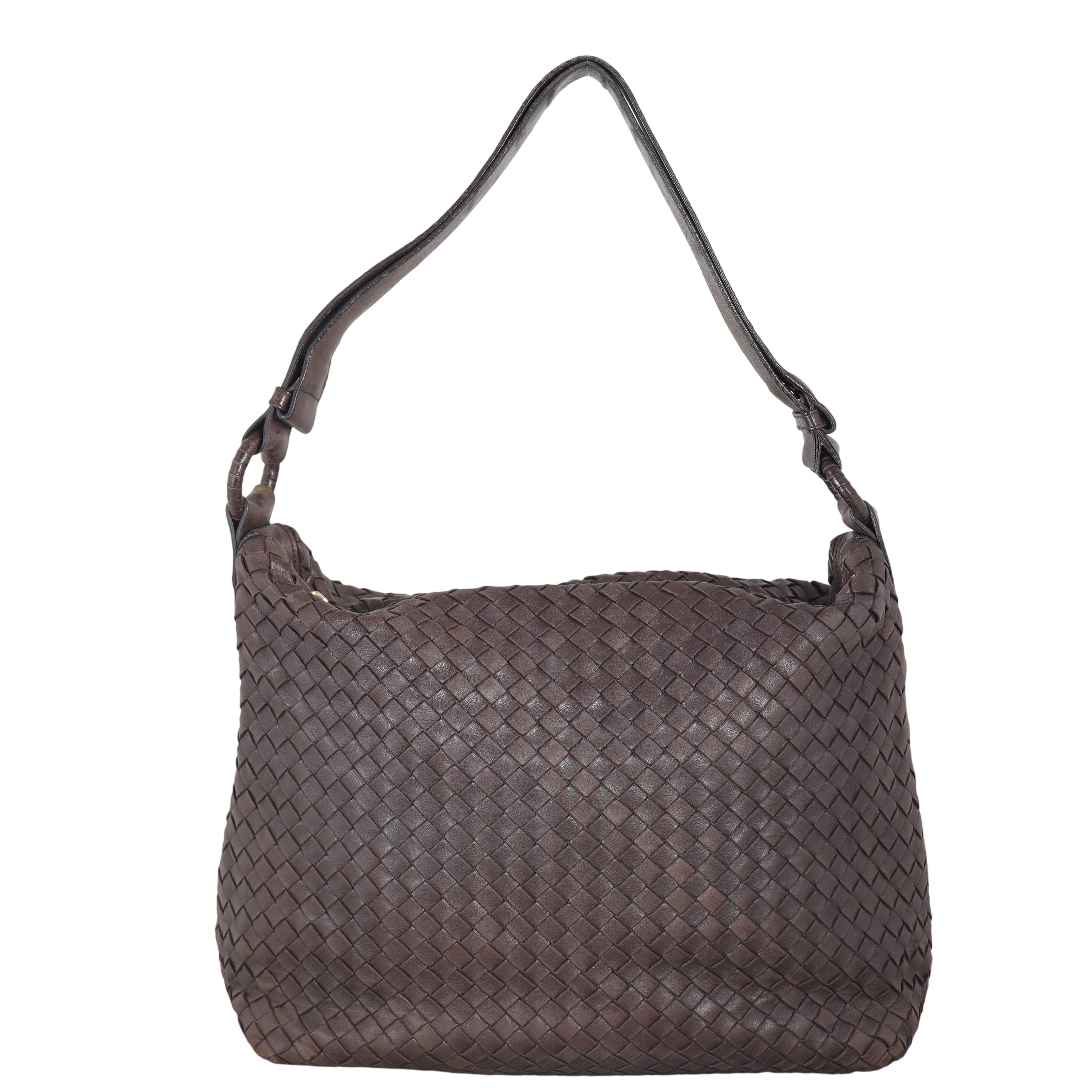 Bottega Veneta Intrecciato Pyramid Hobo