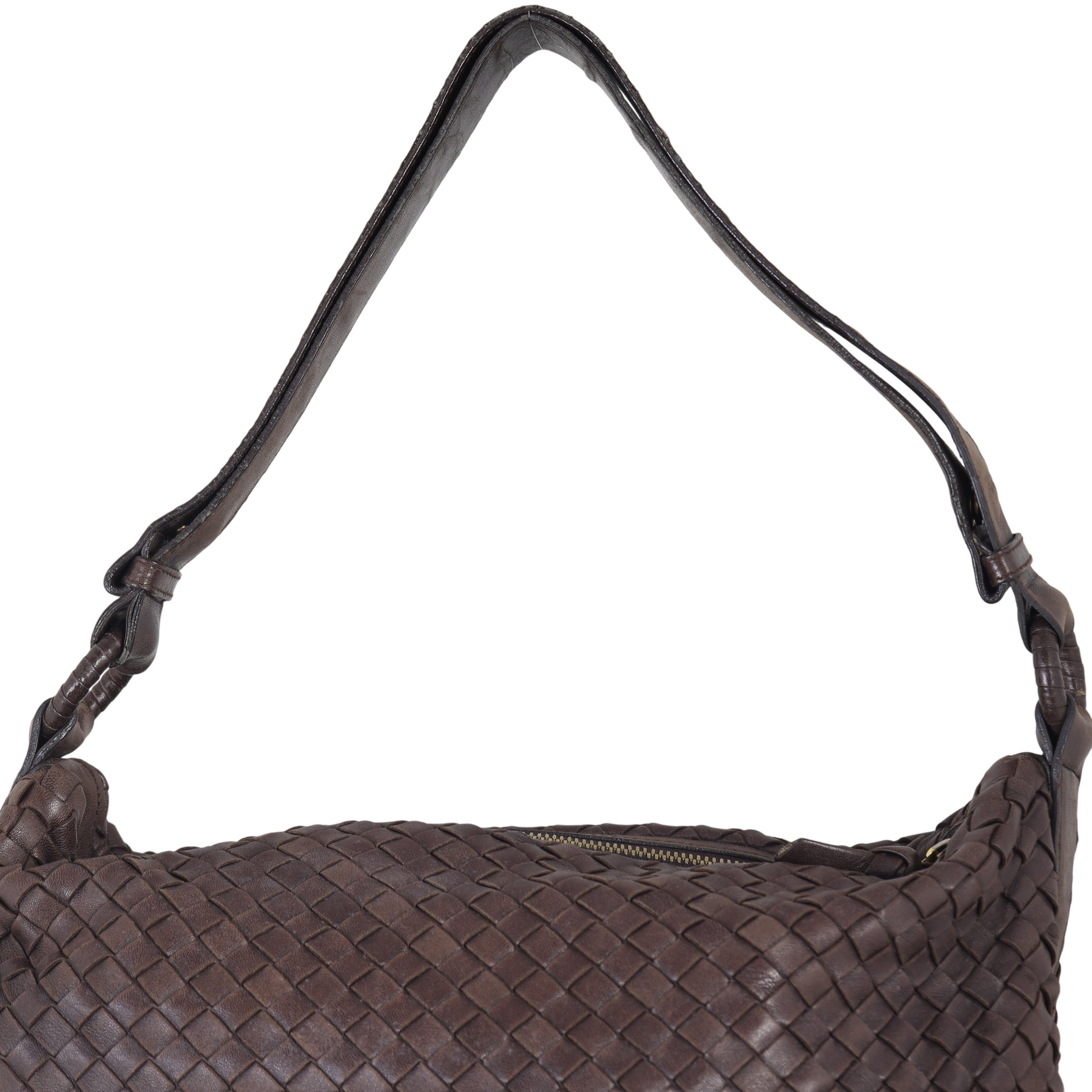 Bottega Veneta Intrecciato Pyramid Hobo
