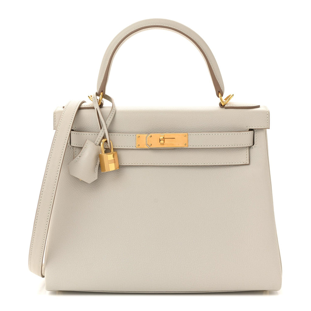 Evercolor Kelly Retourne 28 Gris Perle