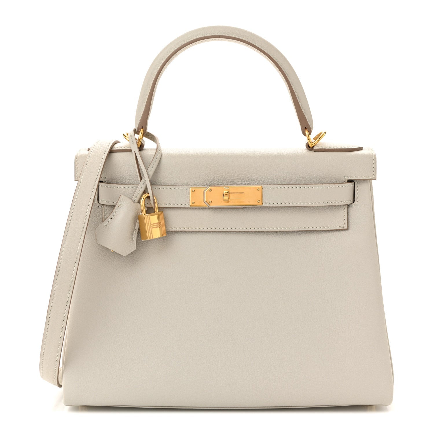 Evercolor Kelly Retourne 28 Gris Perle