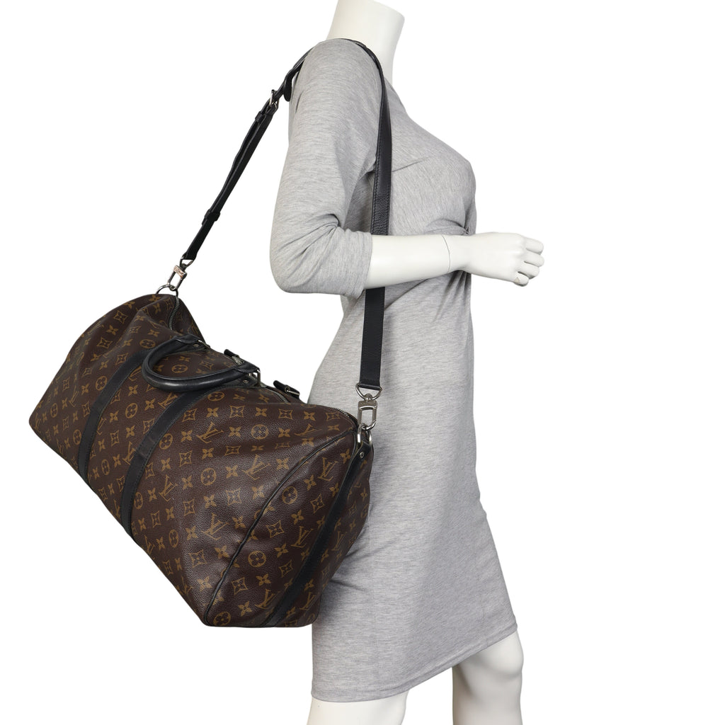 Louis Vuitton Keepall 45 Bandouliere Monogram Macassar