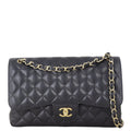 Chanel Classic Double Flap Jumbo Caviar