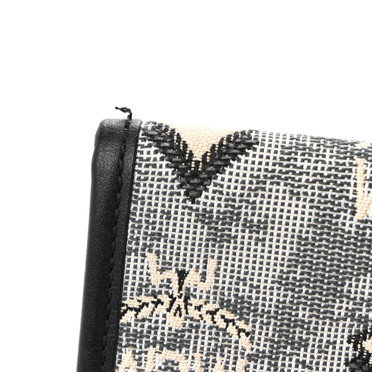 Nappa Jacquard Monogram Large Tote Grey