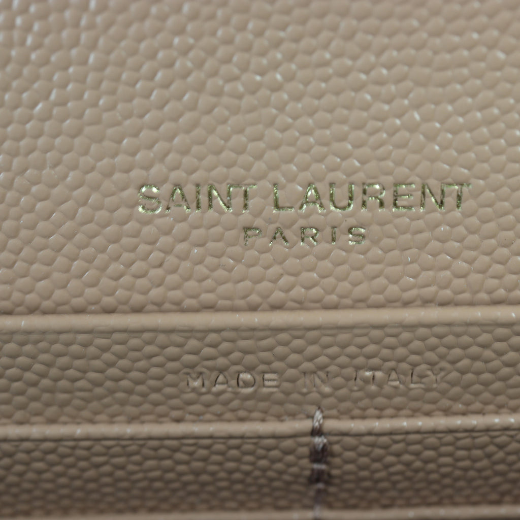 Saint Laurent Cassandre Envelope Chain Wallet