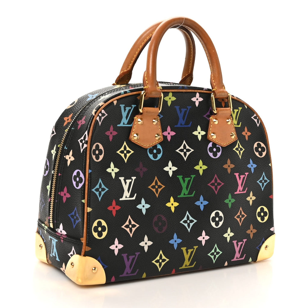 Monogram Multicolor Trouville Black