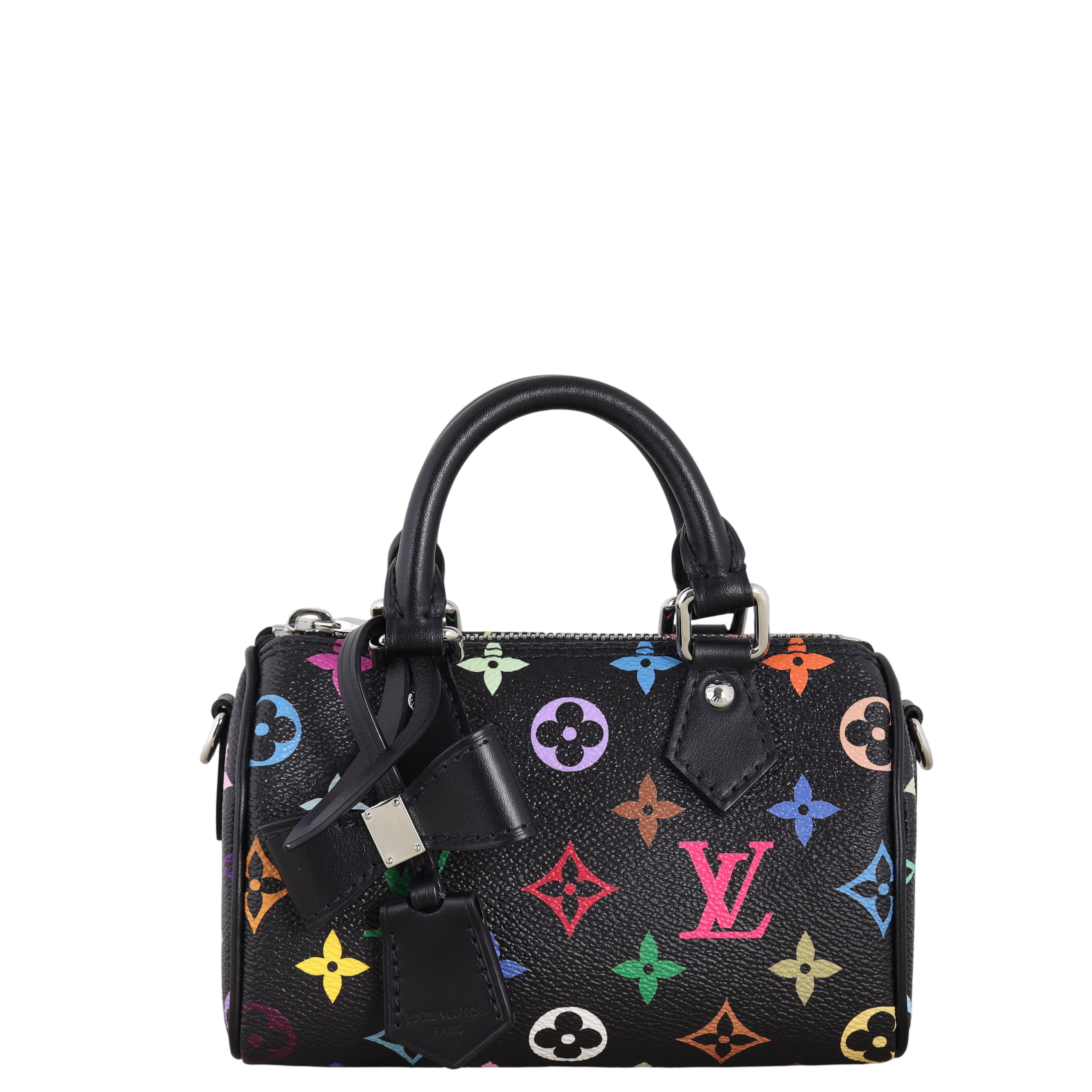 Louis Vuitton x Takashi Murakami Nano Speedy Monogram Multicolore