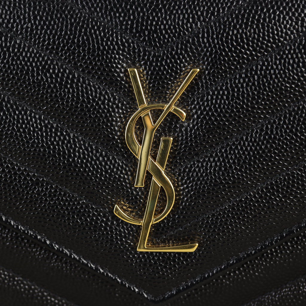 Saint Laurent Cassandre Envelope Chain Wallet