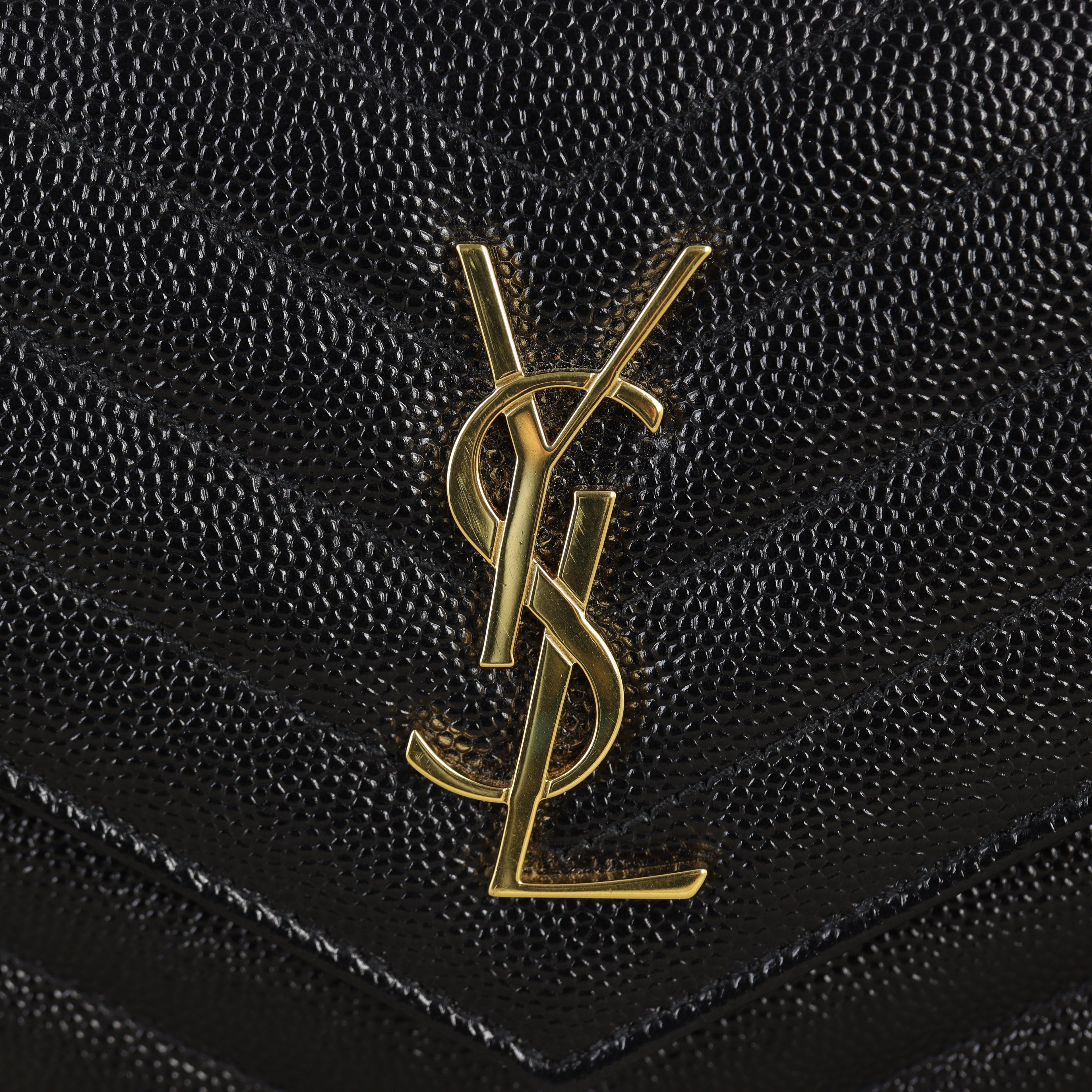 Saint Laurent Cassandre Envelope Chain Wallet