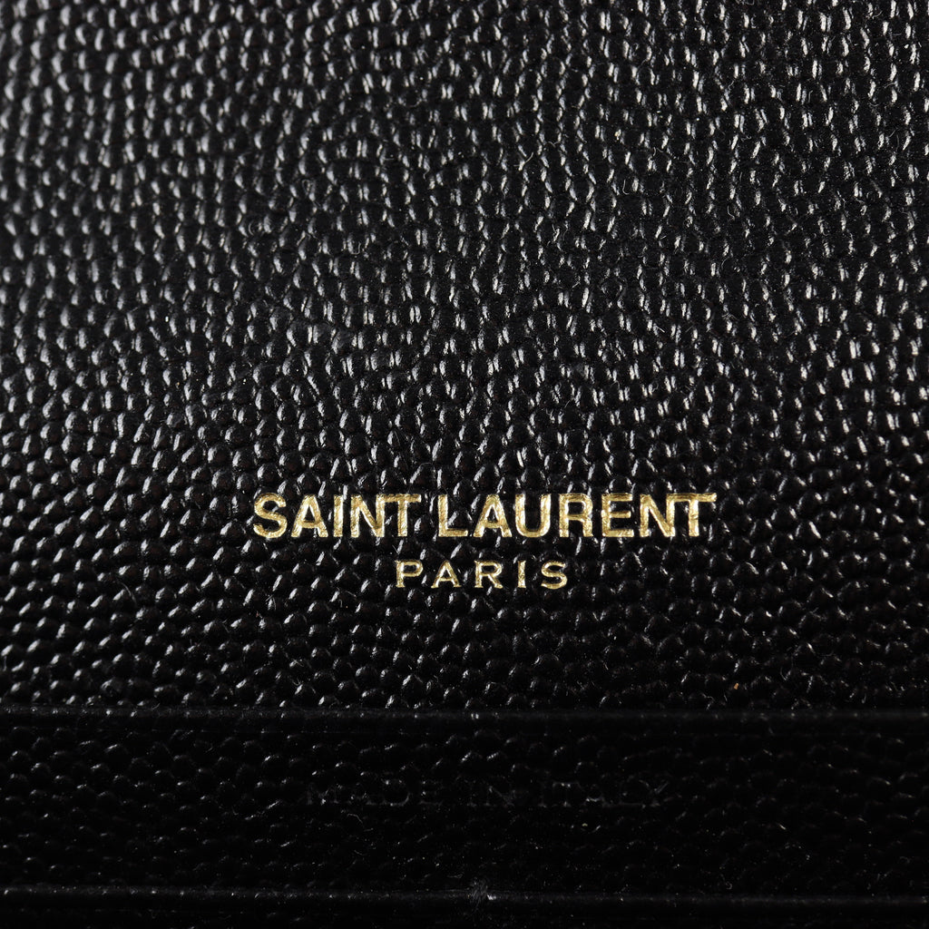 Saint Laurent Cassandre Envelope Chain Wallet