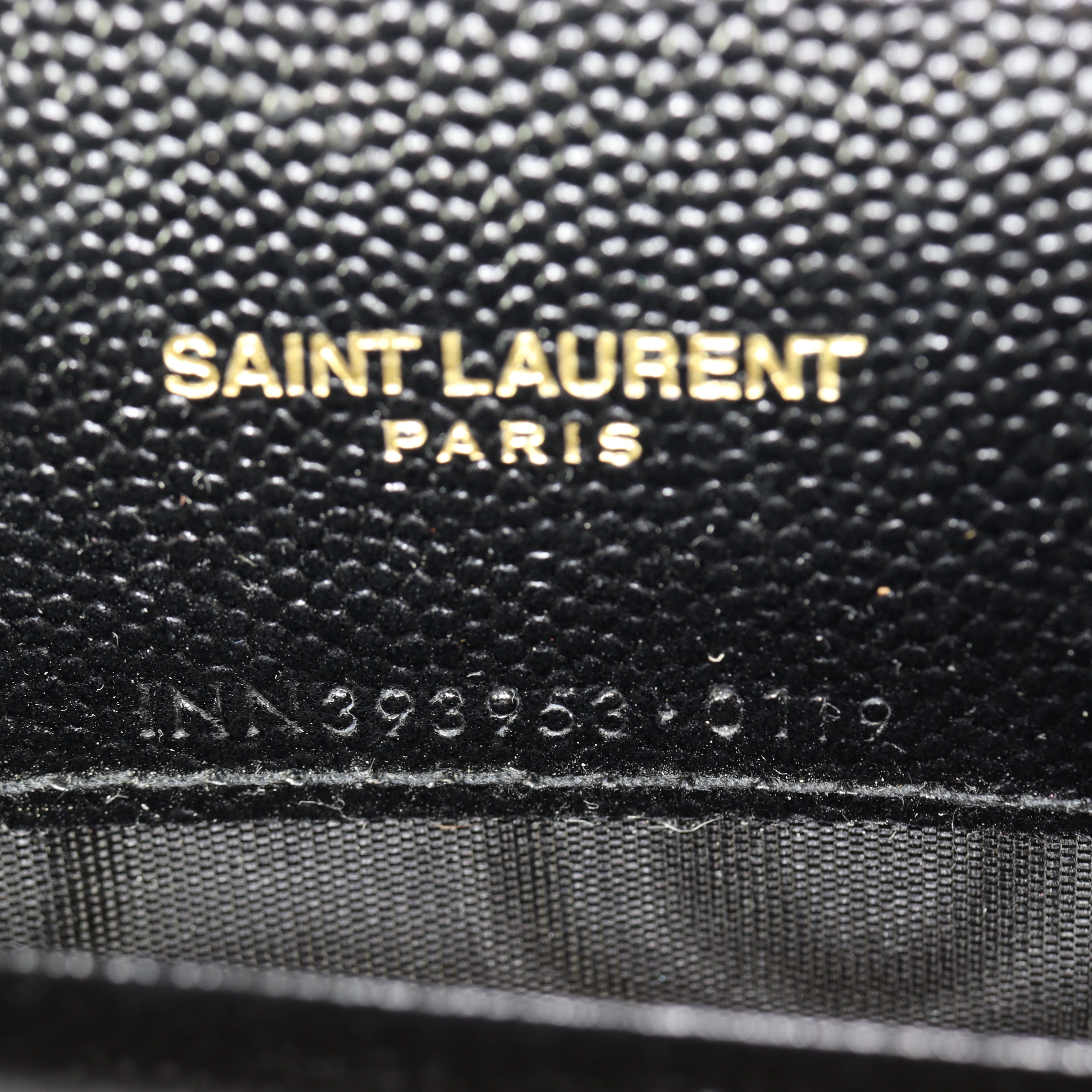 Saint Laurent Cassandre Envelope Chain Wallet