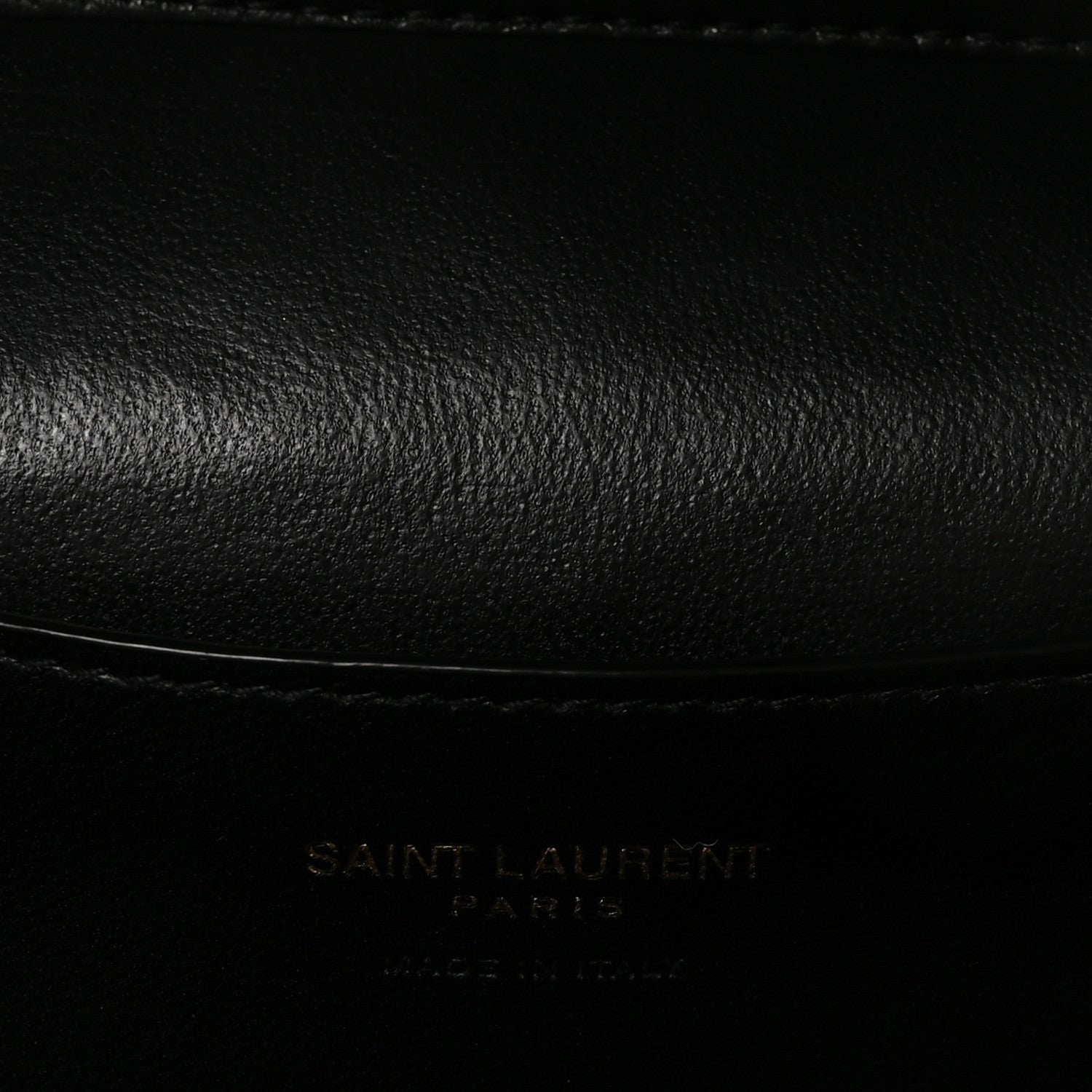 Lambskin Quilted Mini Gaby Vanity Case Black