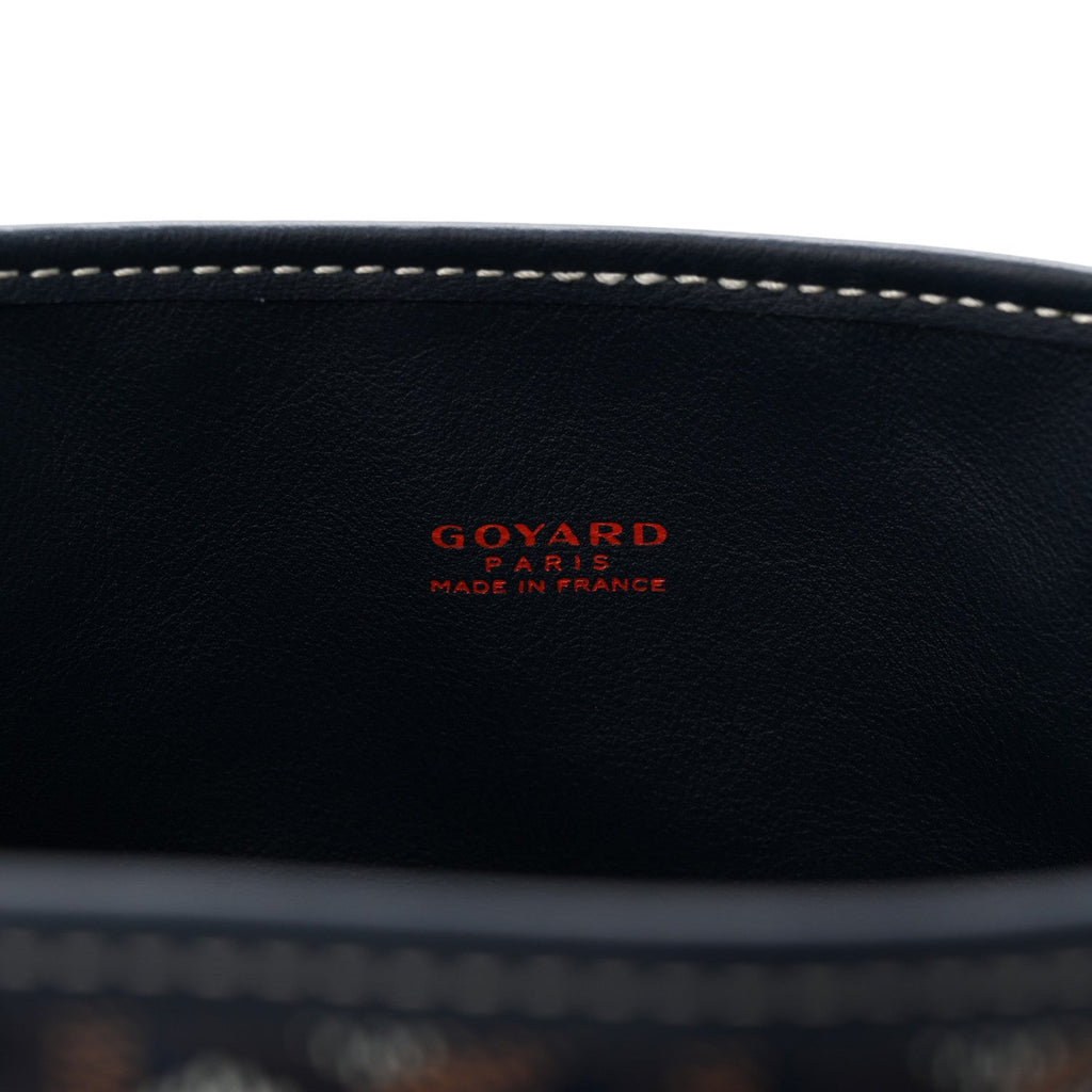 Goyardine Reversible Mini Anjou Navy