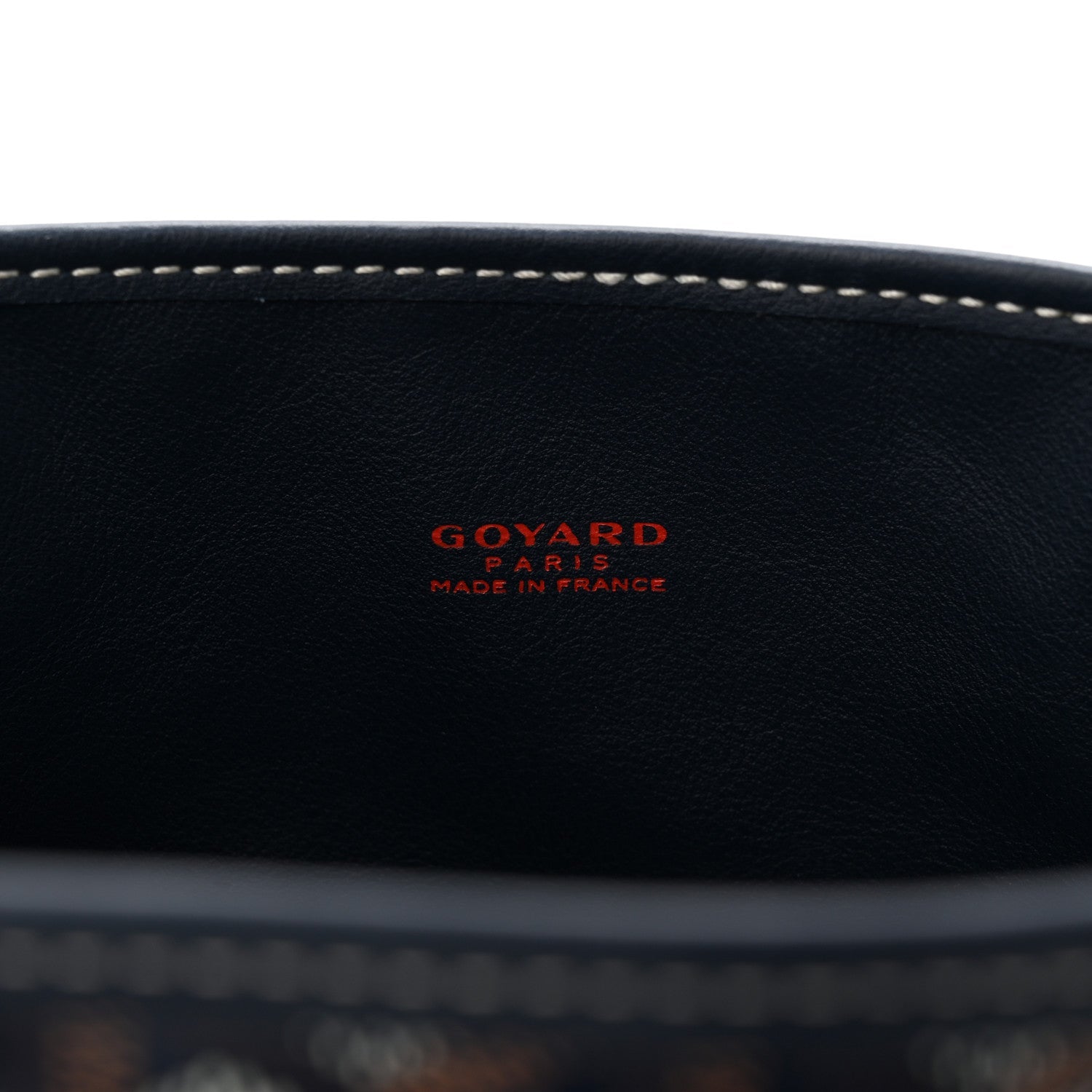Goyardine Reversible Mini Anjou Navy