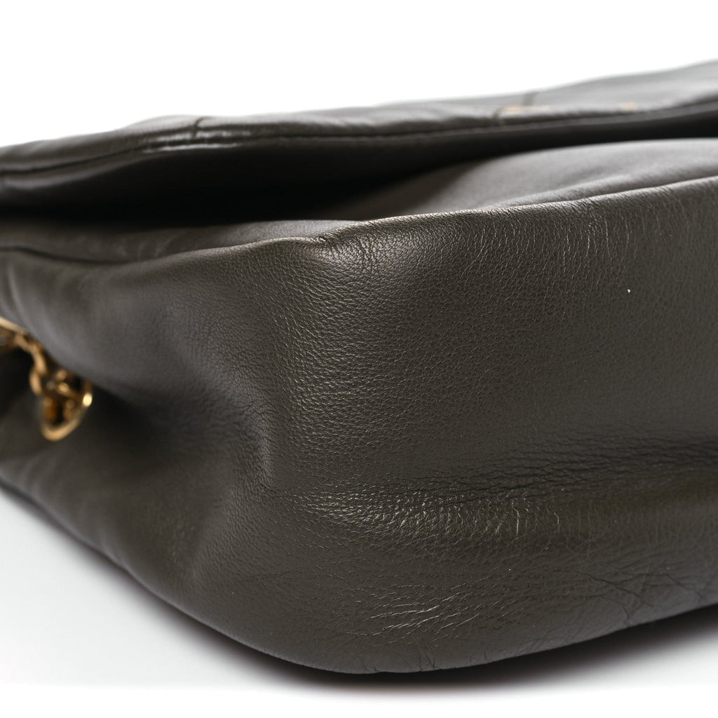 Lambskin Matelasse Monogram Small Jamie 4.3 Light Musk