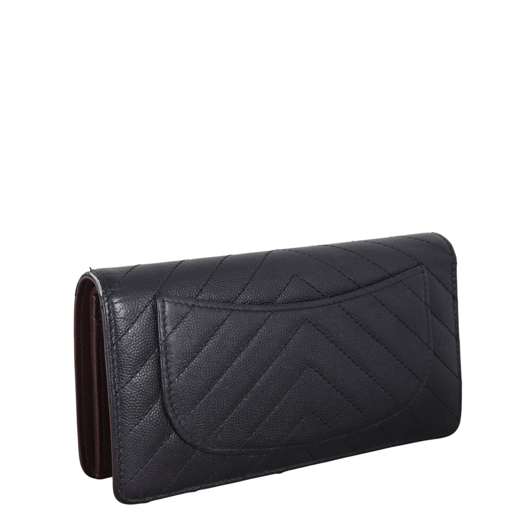 Chanel CC Yen Wallet Chevron