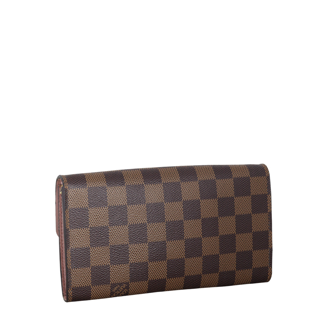 Louis Vuitton Croisette Wallet on Chain Damier Ebene