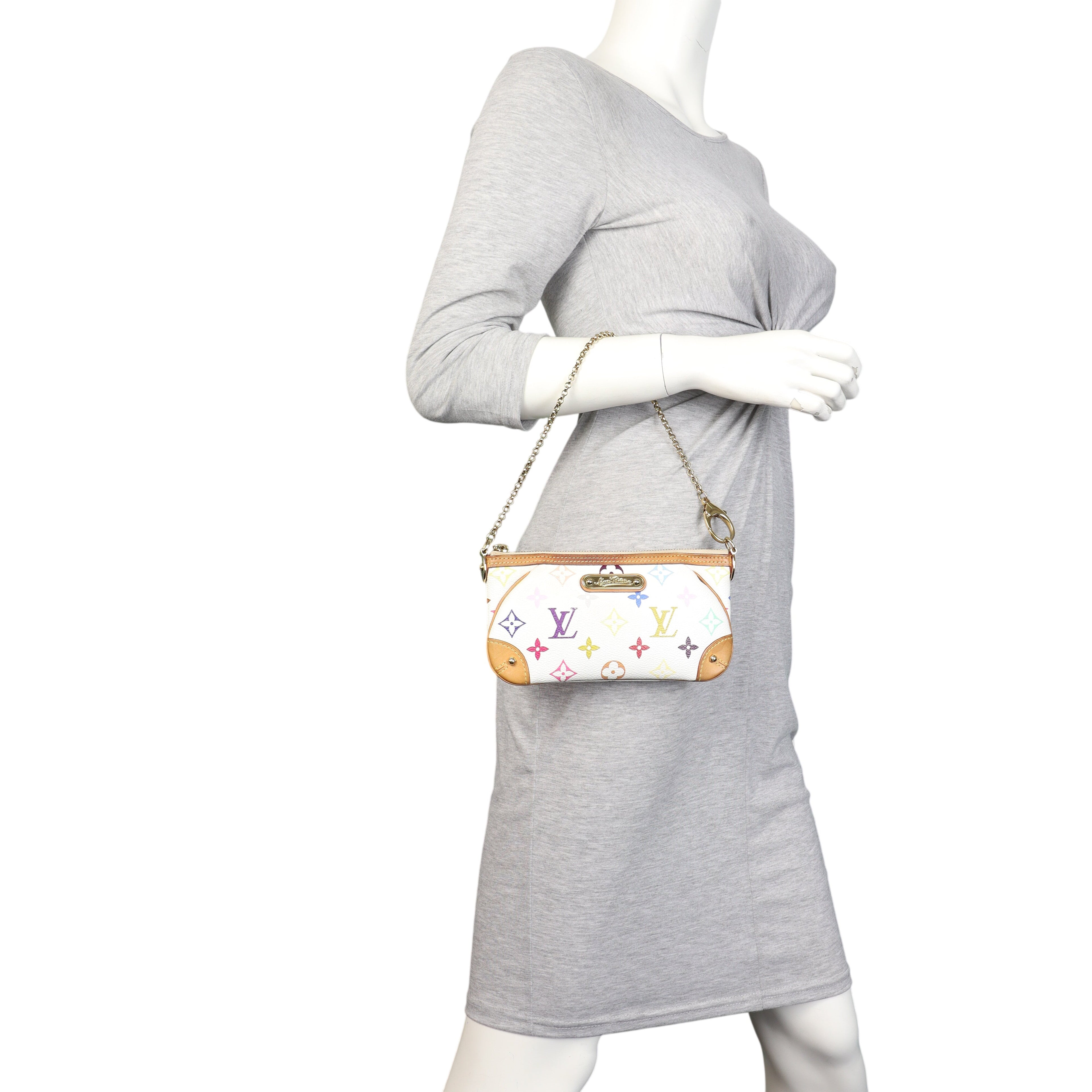 Louis Vuitton Milla Pochette Monogram Multicolore