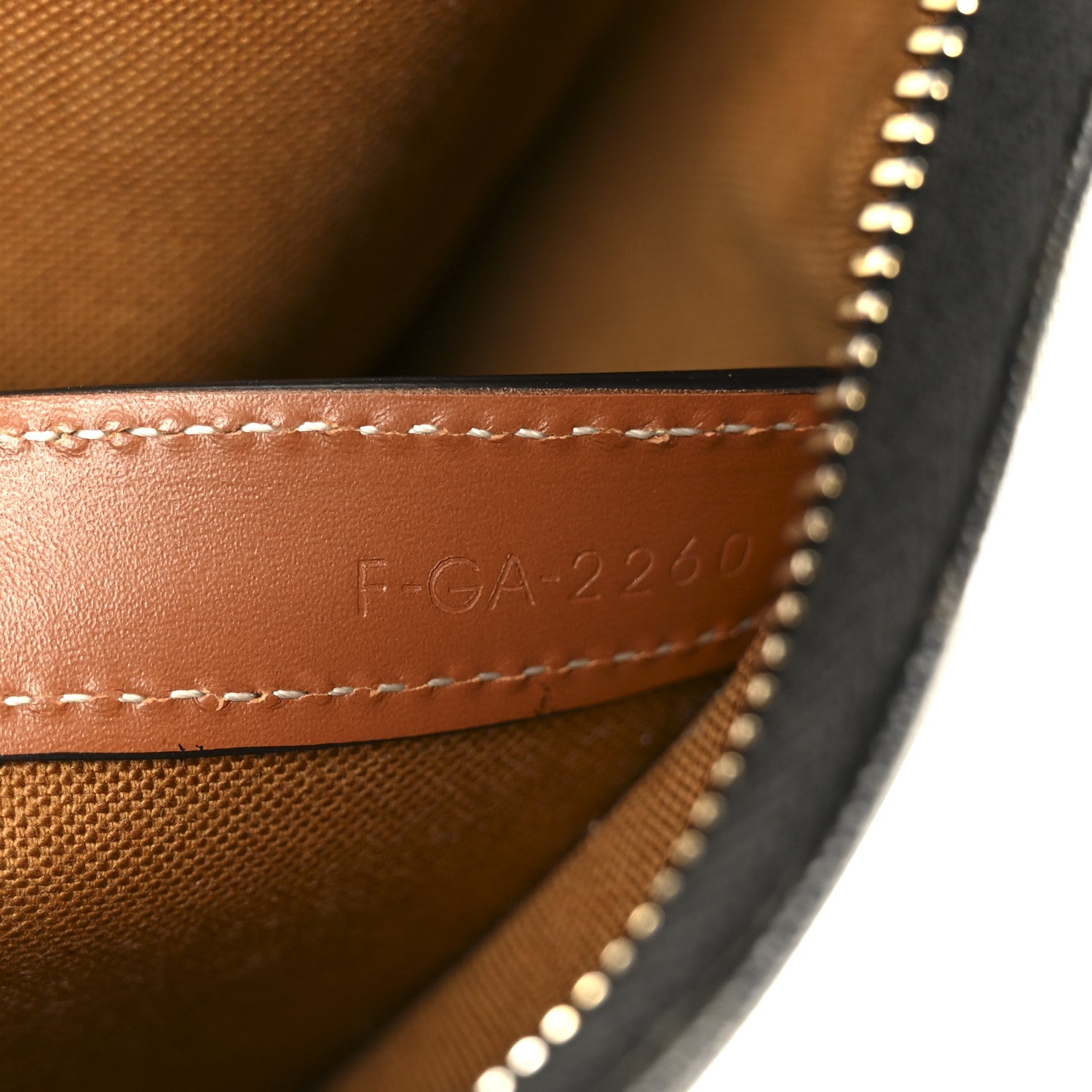 Triomphe Canvas Calfskin Ava Shoulder Bag Tan