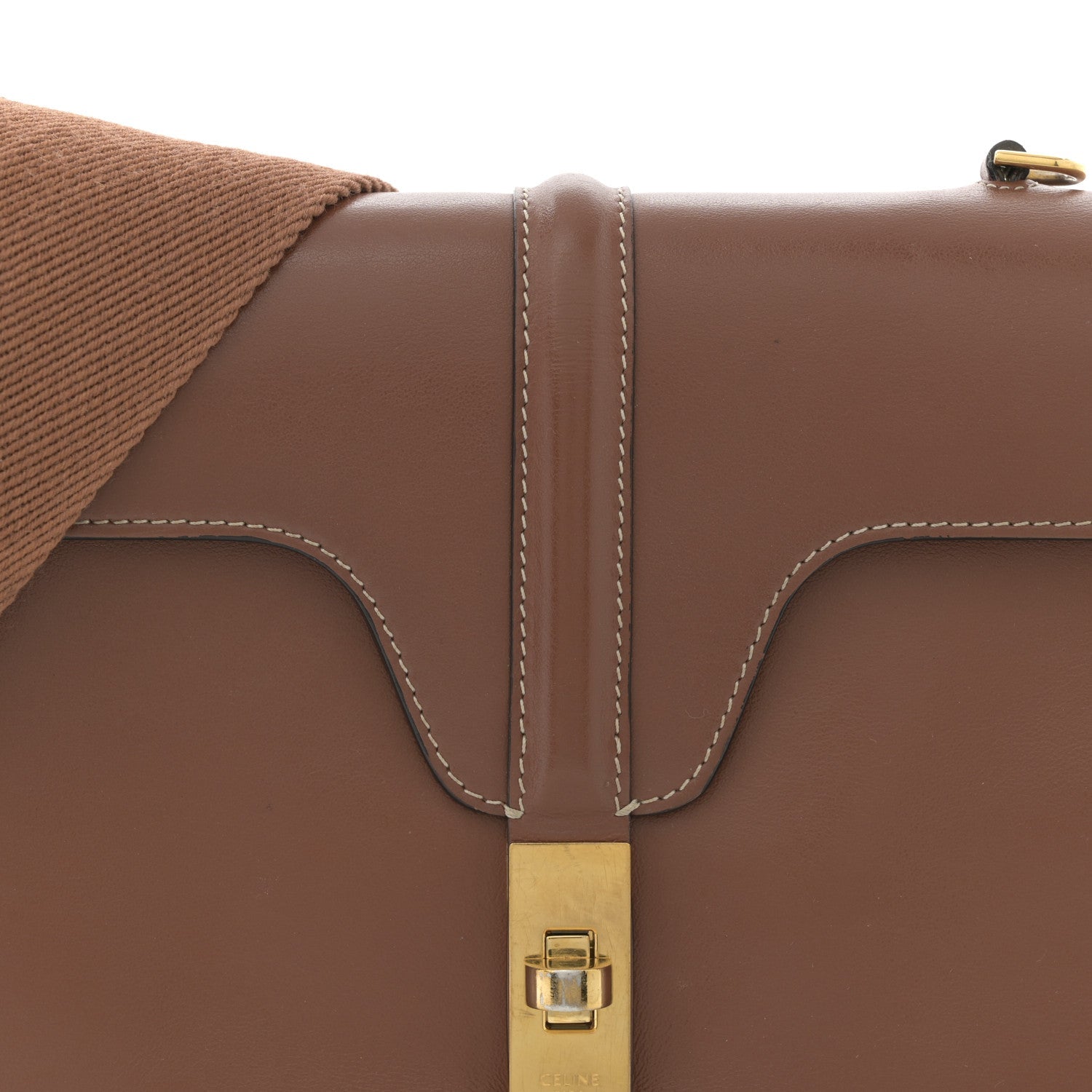 Smooth Calfskin Teen Soft 16 Shoulder Bag Tan