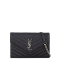 Saint Laurent Cassandre Envelope Chain Wallet