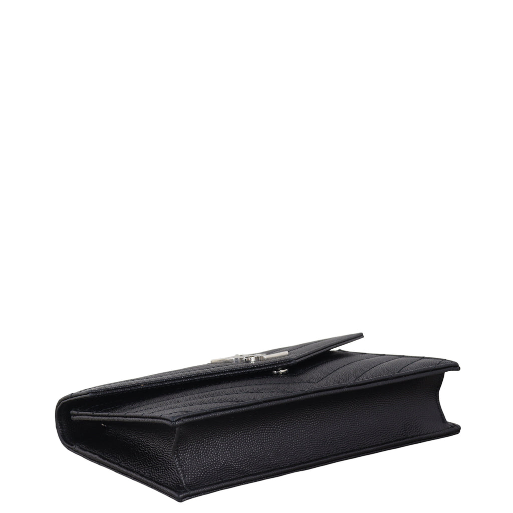 Saint Laurent Cassandre Envelope Chain Wallet