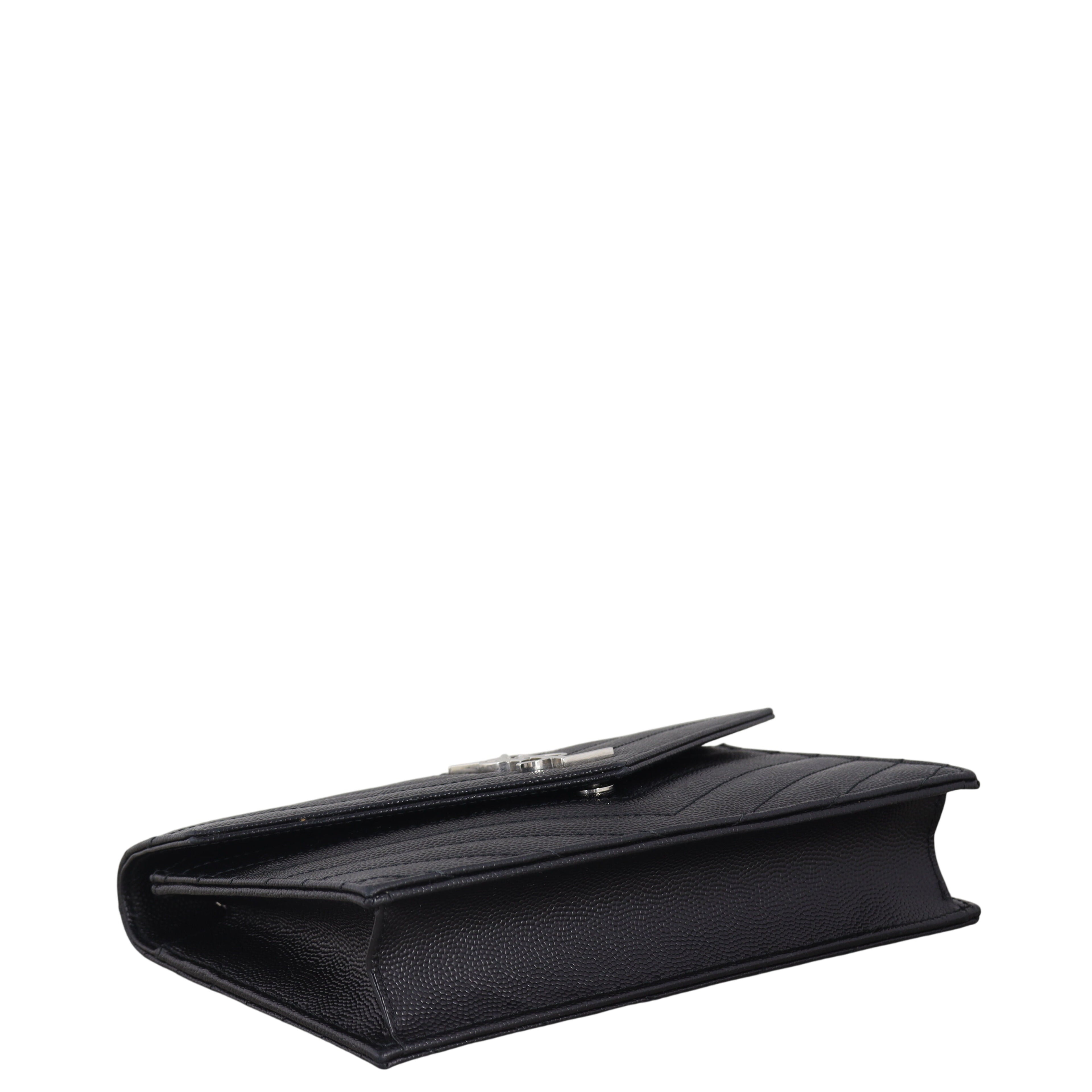 Saint Laurent Cassandre Envelope Chain Wallet