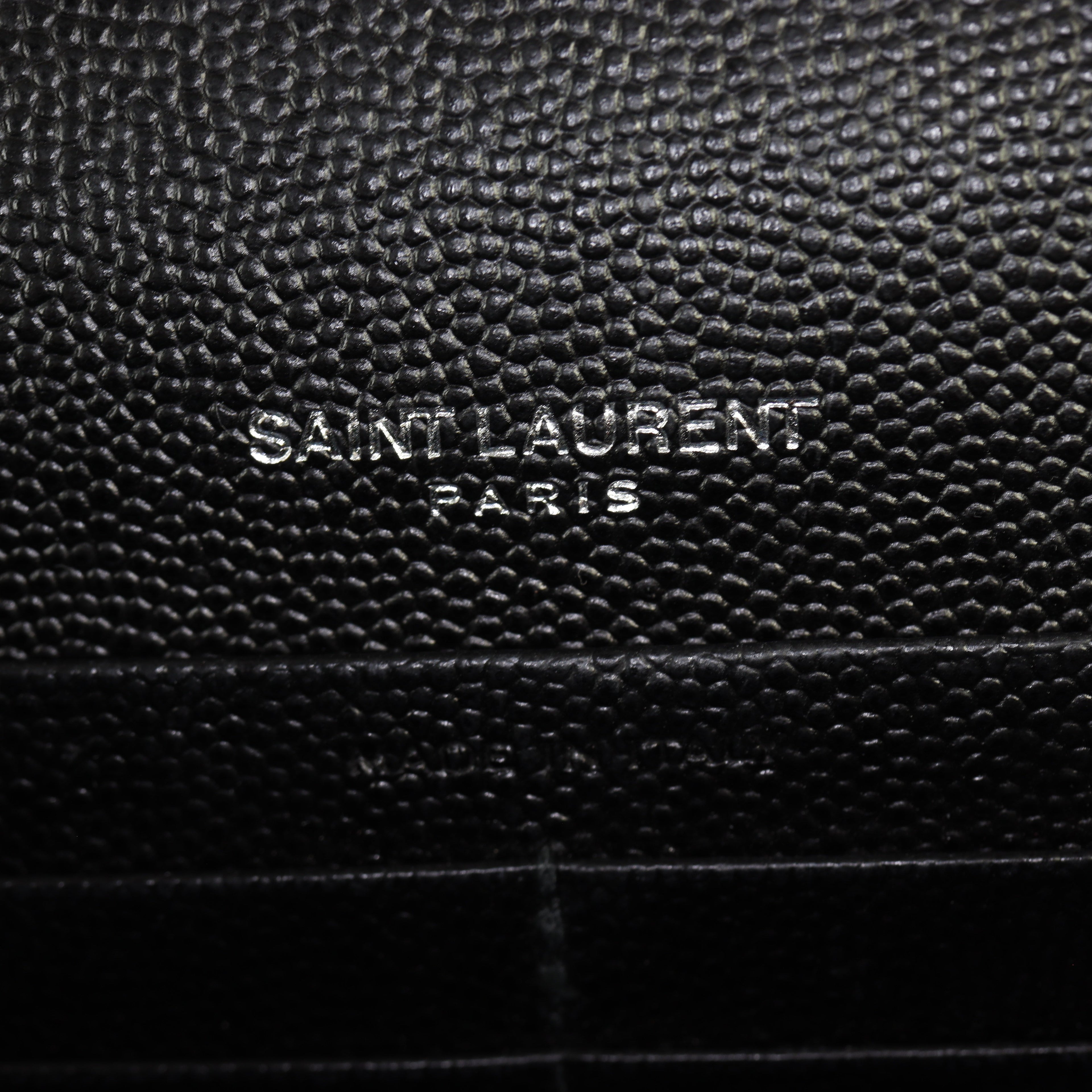 Saint Laurent Cassandre Envelope Chain Wallet