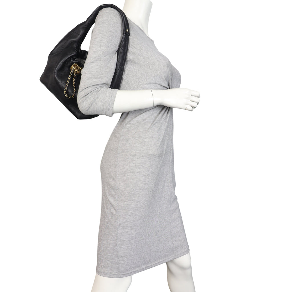 Chanel CC Drawstring Hobo
