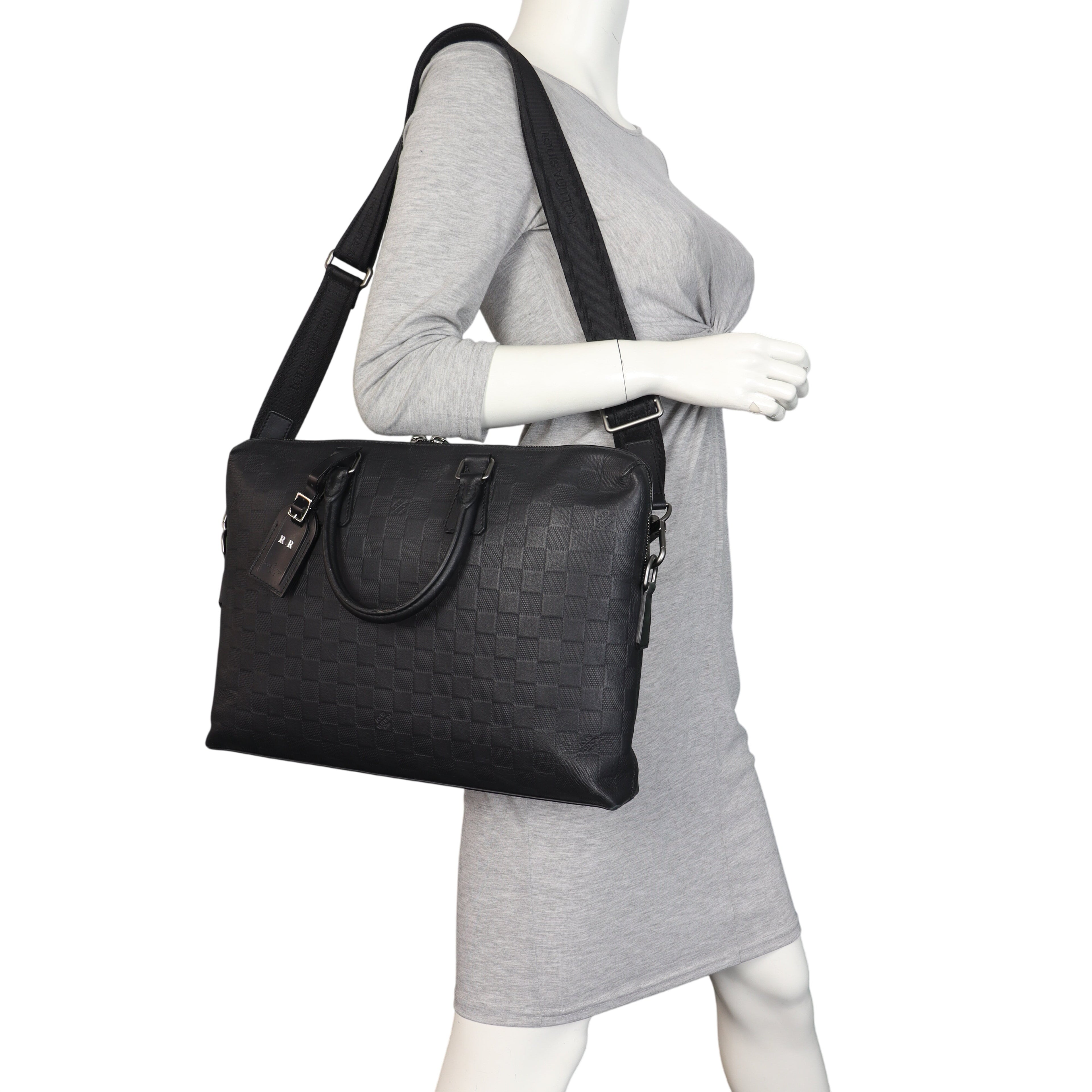 Louis Vuitton Porte Documents Jour Briefcase Damier Infini