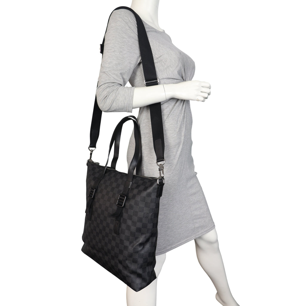 Louis Vuitton Skyline Tote Damier Graphite