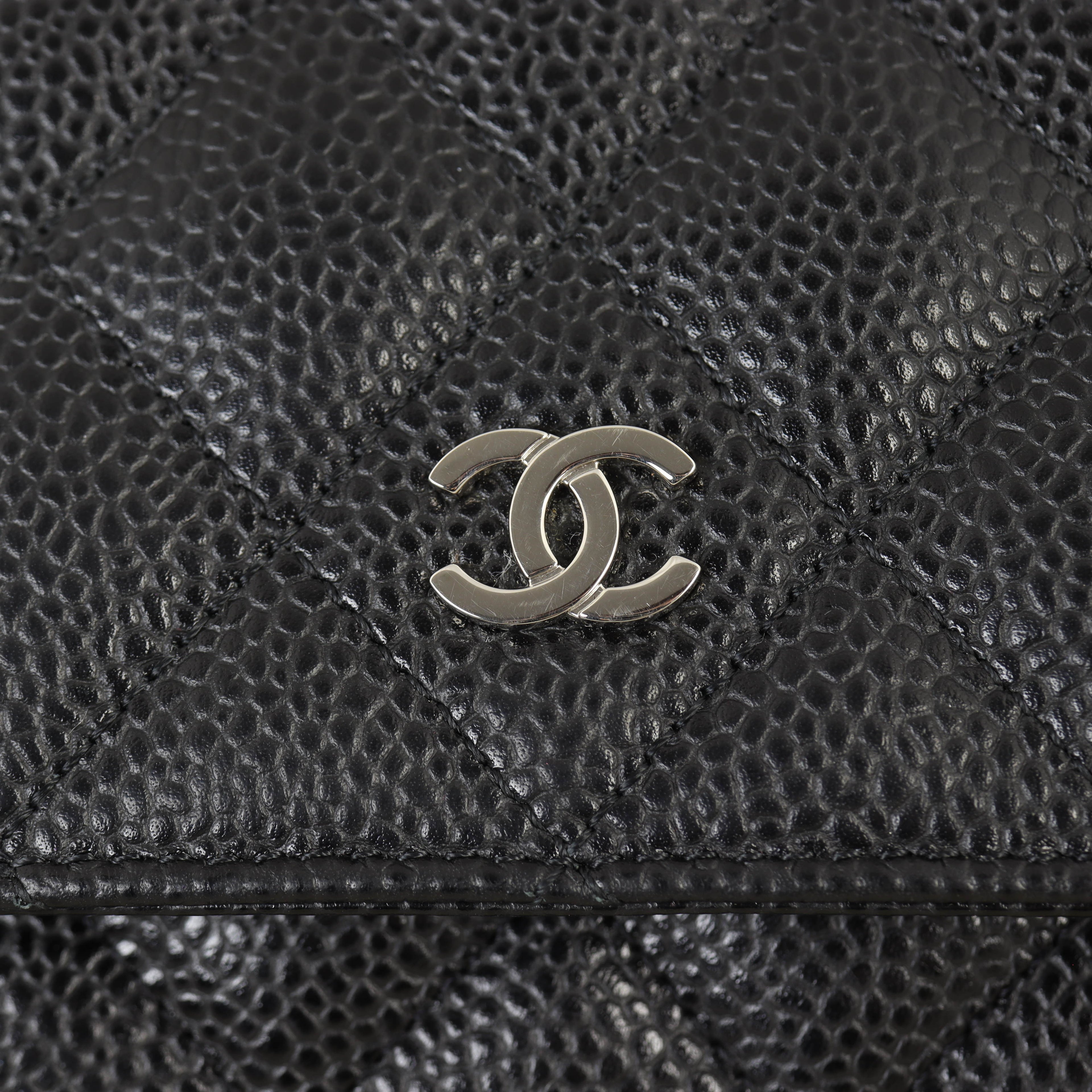 Chanel Classic Wallet on Chain
