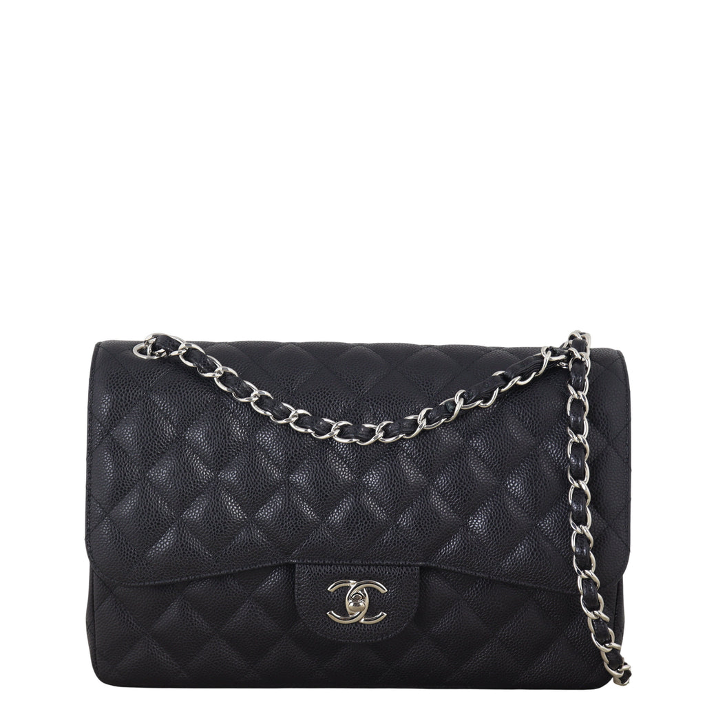 Chanel Classic Double Flap Jumbo Caviar