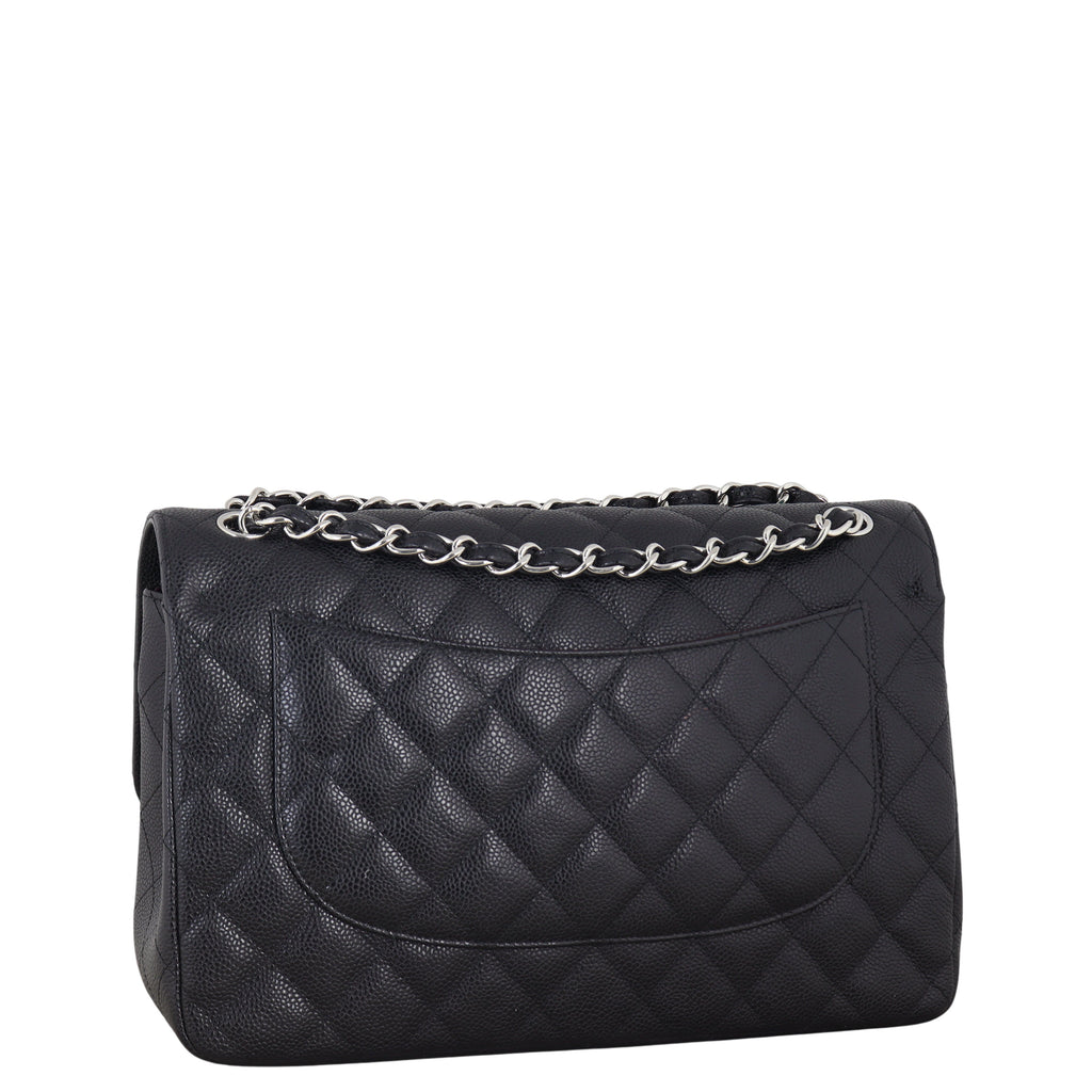 Chanel Classic Double Flap Jumbo Caviar