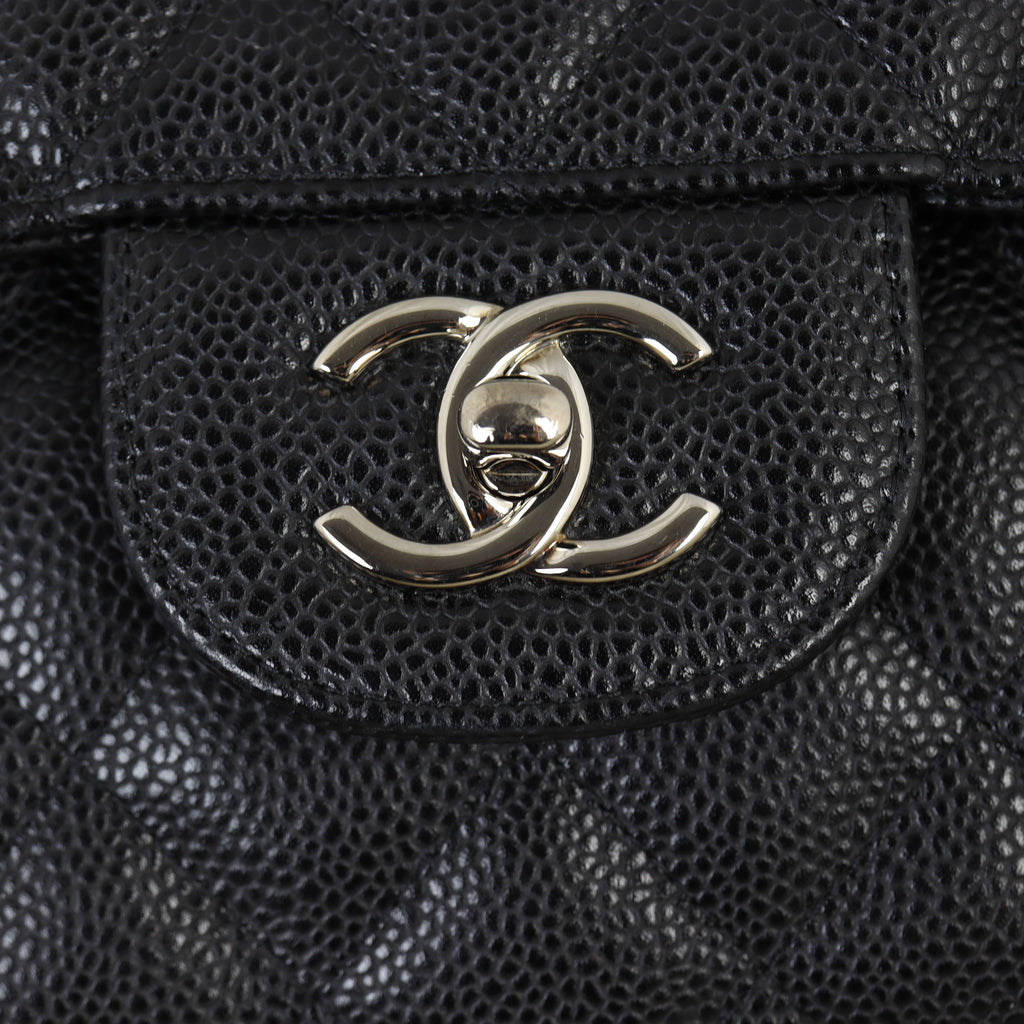 Chanel Classic Double Flap Jumbo Caviar