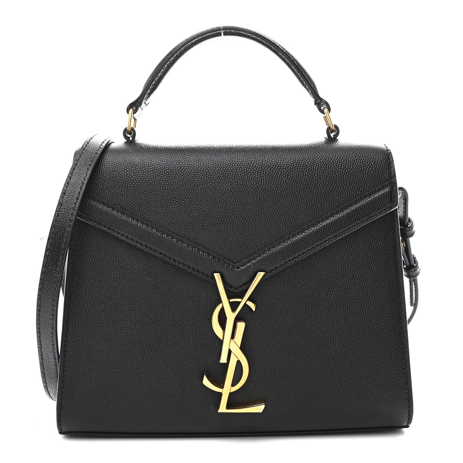 Grain De Poudre Mini Classic Monogram Cassandra Top Handle Black