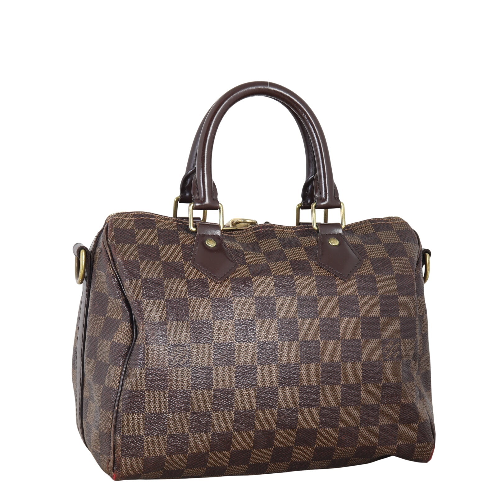 Louis Vuitton Speedy 25 Bandouliere Damier Ebene