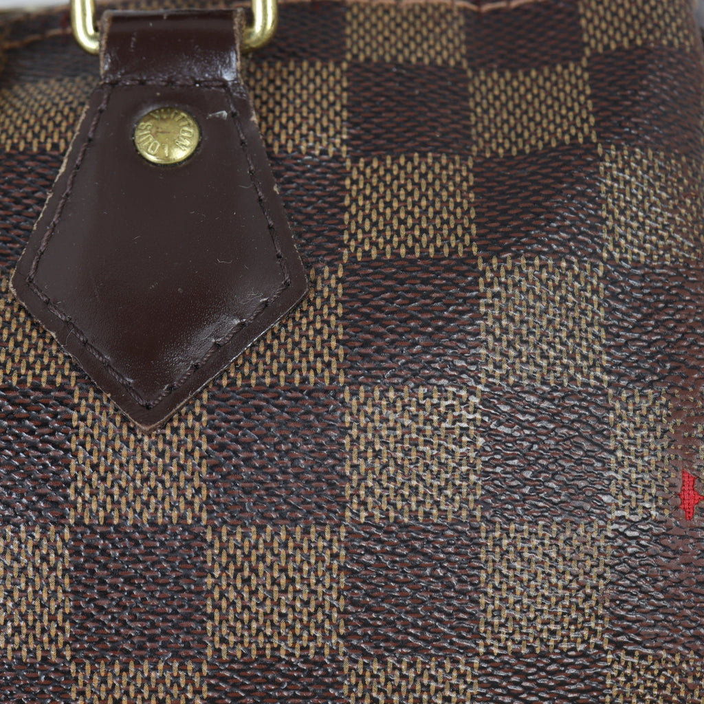 Louis Vuitton Speedy 25 Bandouliere Damier Ebene